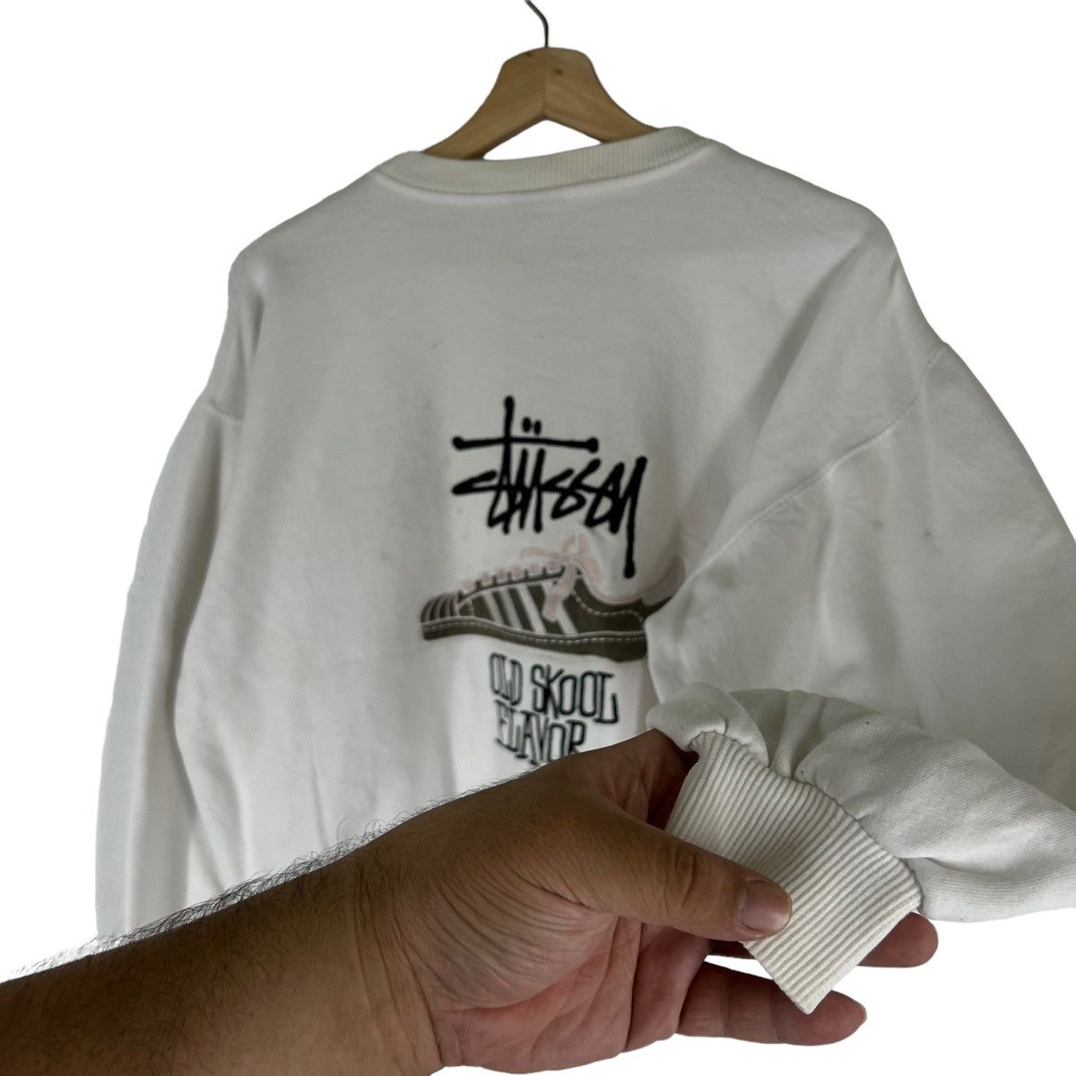 Stussy VINTAGE STUSSY SWEATSHIRT CREWNECK BIG LOGO STREETWEAR STYLE Size US L / EU 52-54 / 3 - 7 Thumbnail