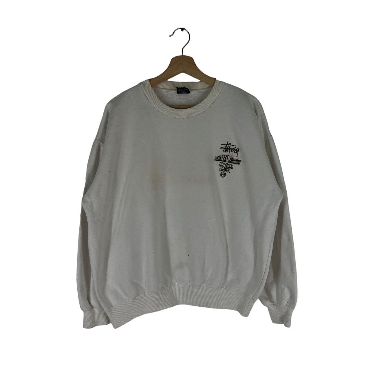 Stussy VINTAGE STUSSY SWEATSHIRT CREWNECK BIG LOGO STREETWEAR STYLE Size US L / EU 52-54 / 3 - 3 Thumbnail