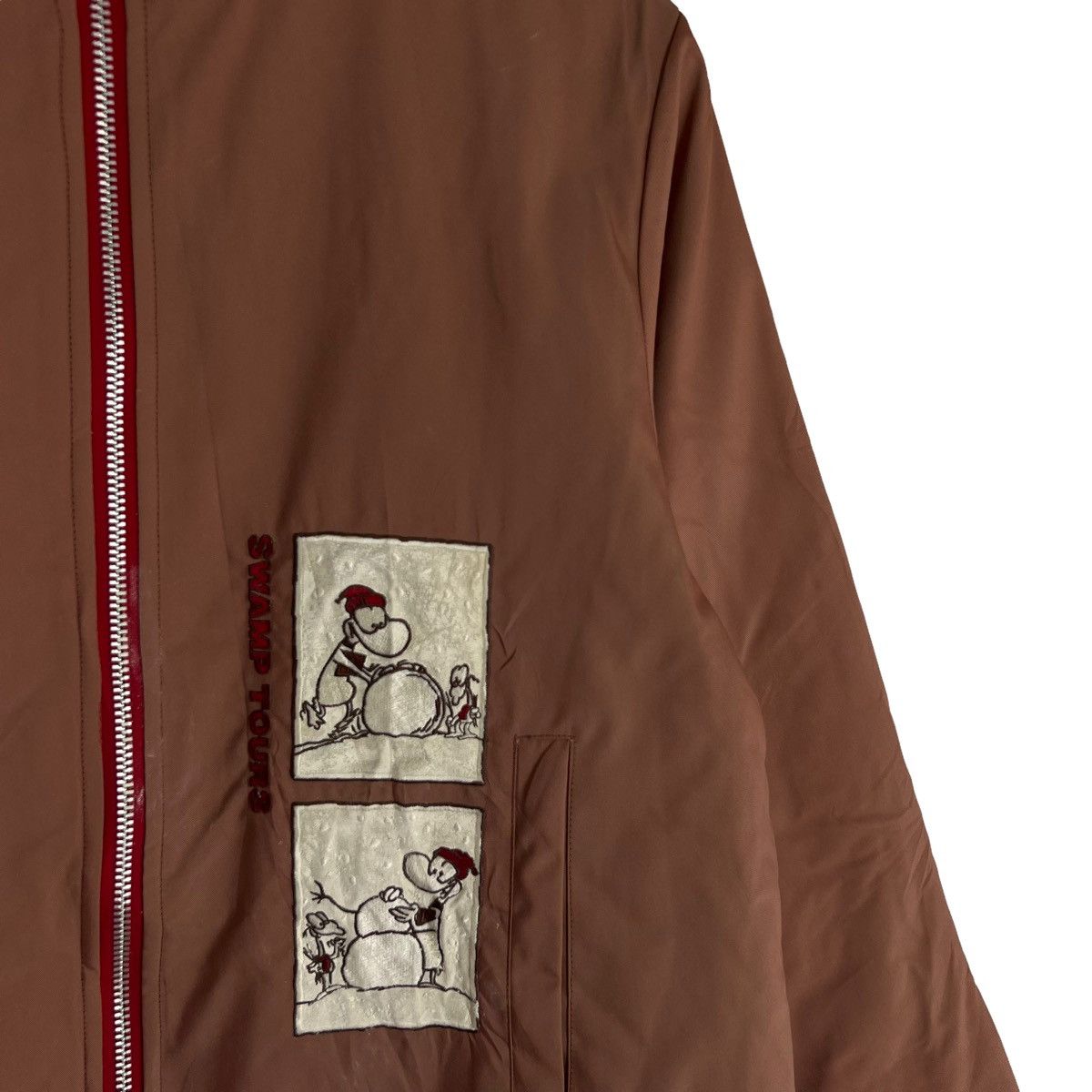 Cartoon Network VINTAGE REVERSIBLE JACKET SWAMP TOURS BIG LOGO CARTOON Size US M / EU 48-50 / 2 - 3 Thumbnail