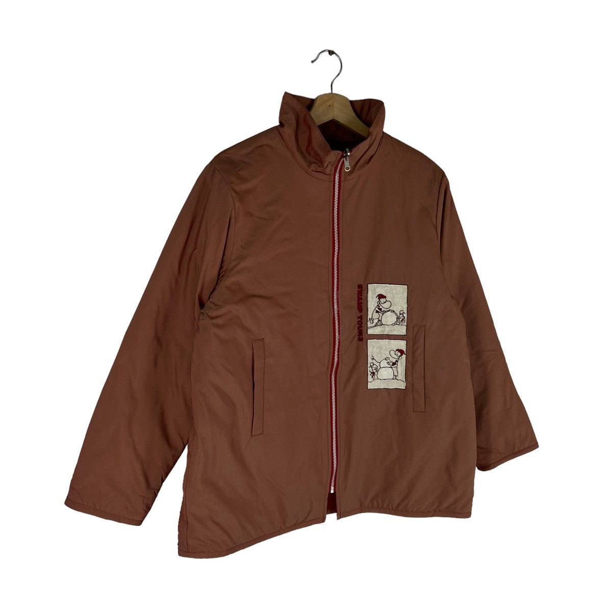 Cartoon Network VINTAGE REVERSIBLE JACKET SWAMP TOURS BIG LOGO CARTOON Size US M / EU 48-50 / 2 - 2 Thumbnail