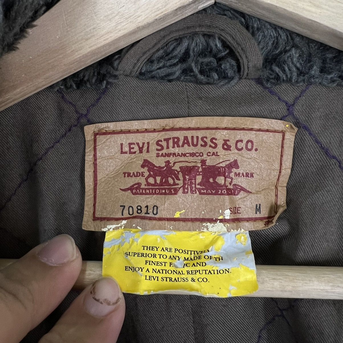 Levi's VINTAGE LEVI’S MINK FUR COLLAR CHORE JACKET Size US M / EU 48-50 / 2 - 13 Thumbnail
