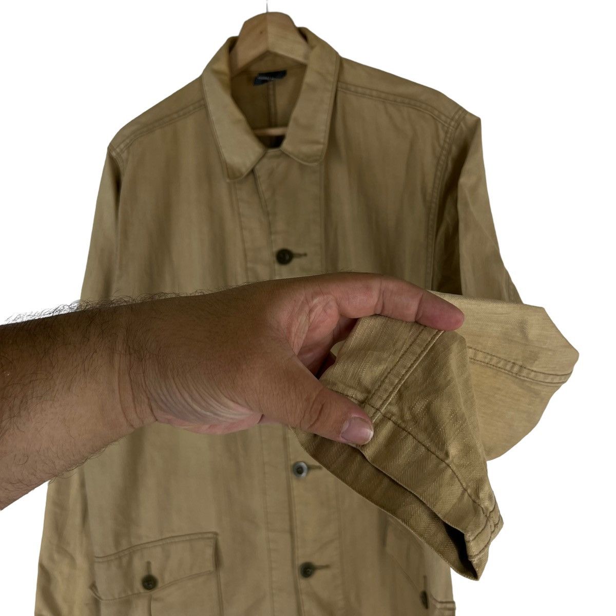 Japanese Brand VINTAGE CHORE JACKET GLOBAL WORK INSPIRED ISSEY MIYAKE JAPAN Size US XL / EU 56 / 4 - 5 Thumbnail
