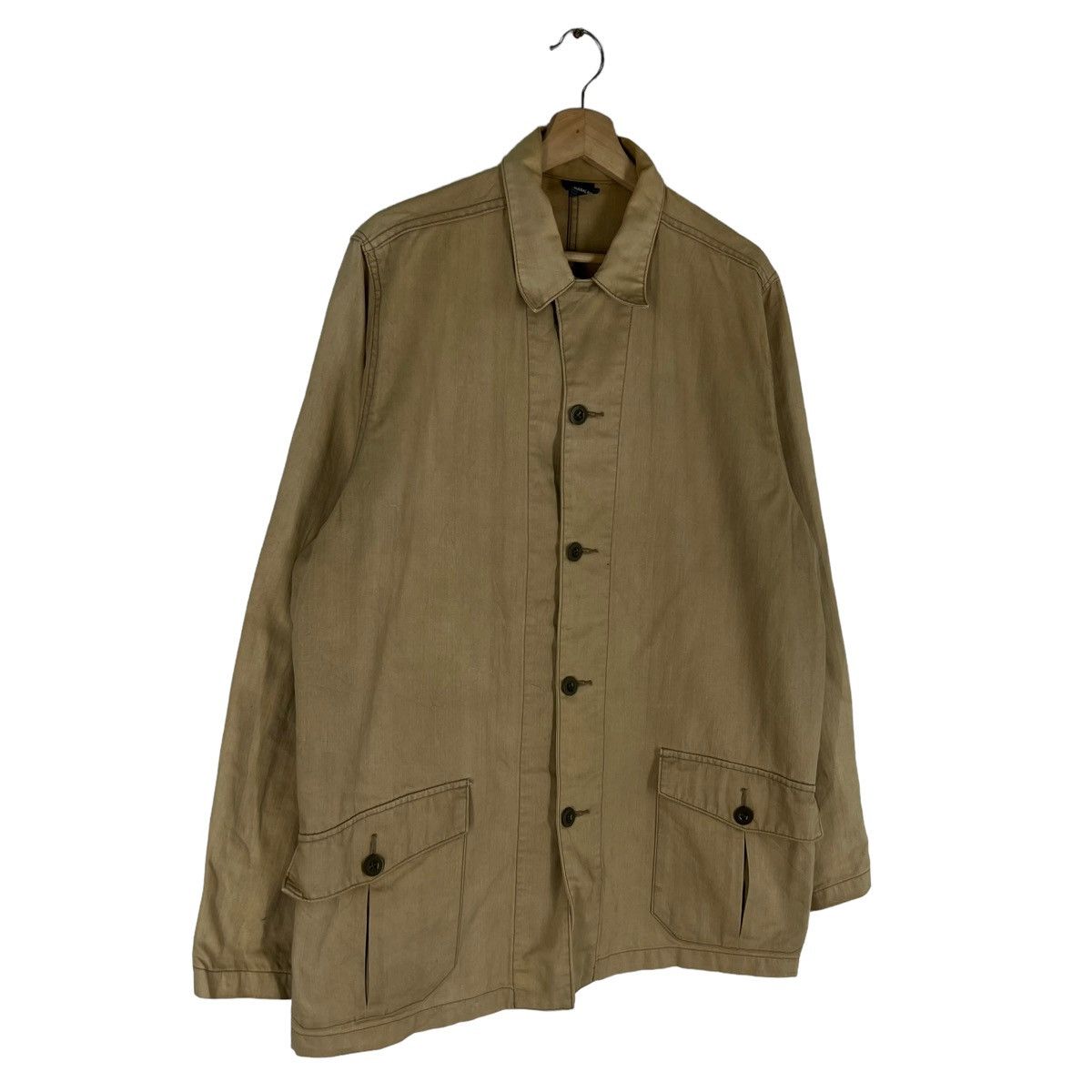 Japanese Brand VINTAGE CHORE JACKET GLOBAL WORK INSPIRED ISSEY MIYAKE JAPAN Size US XL / EU 56 / 4 - 2 Thumbnail
