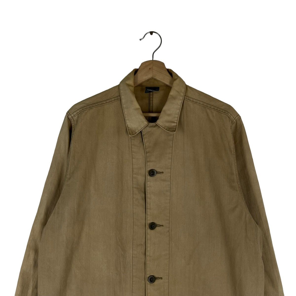 Japanese Brand VINTAGE CHORE JACKET GLOBAL WORK INSPIRED ISSEY MIYAKE JAPAN Size US XL / EU 56 / 4 - 3 Thumbnail