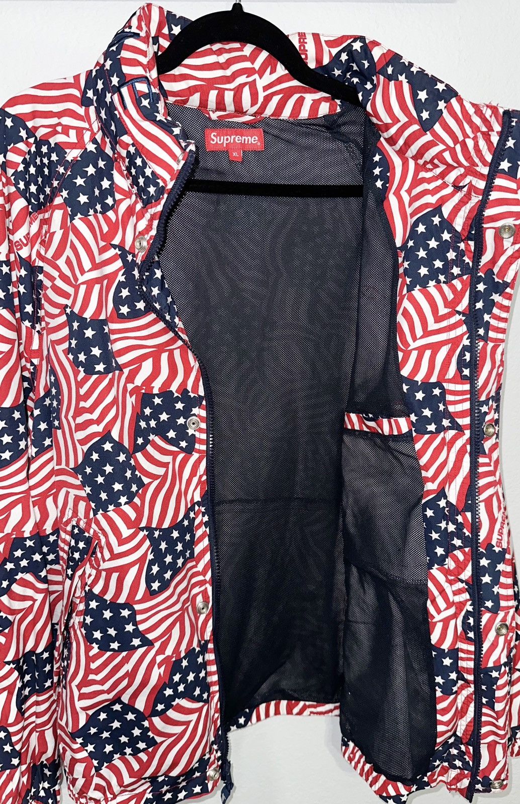 Supreme SUPREME RAGLAN COURT HOODED JACKET Size US XL / EU 56 / 4 - 10 Thumbnail