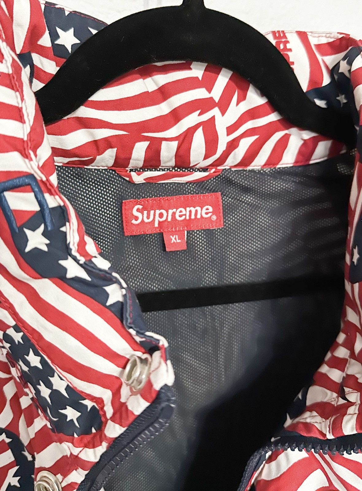 Supreme SUPREME RAGLAN COURT HOODED JACKET Size US XL / EU 56 / 4 - 12 Thumbnail