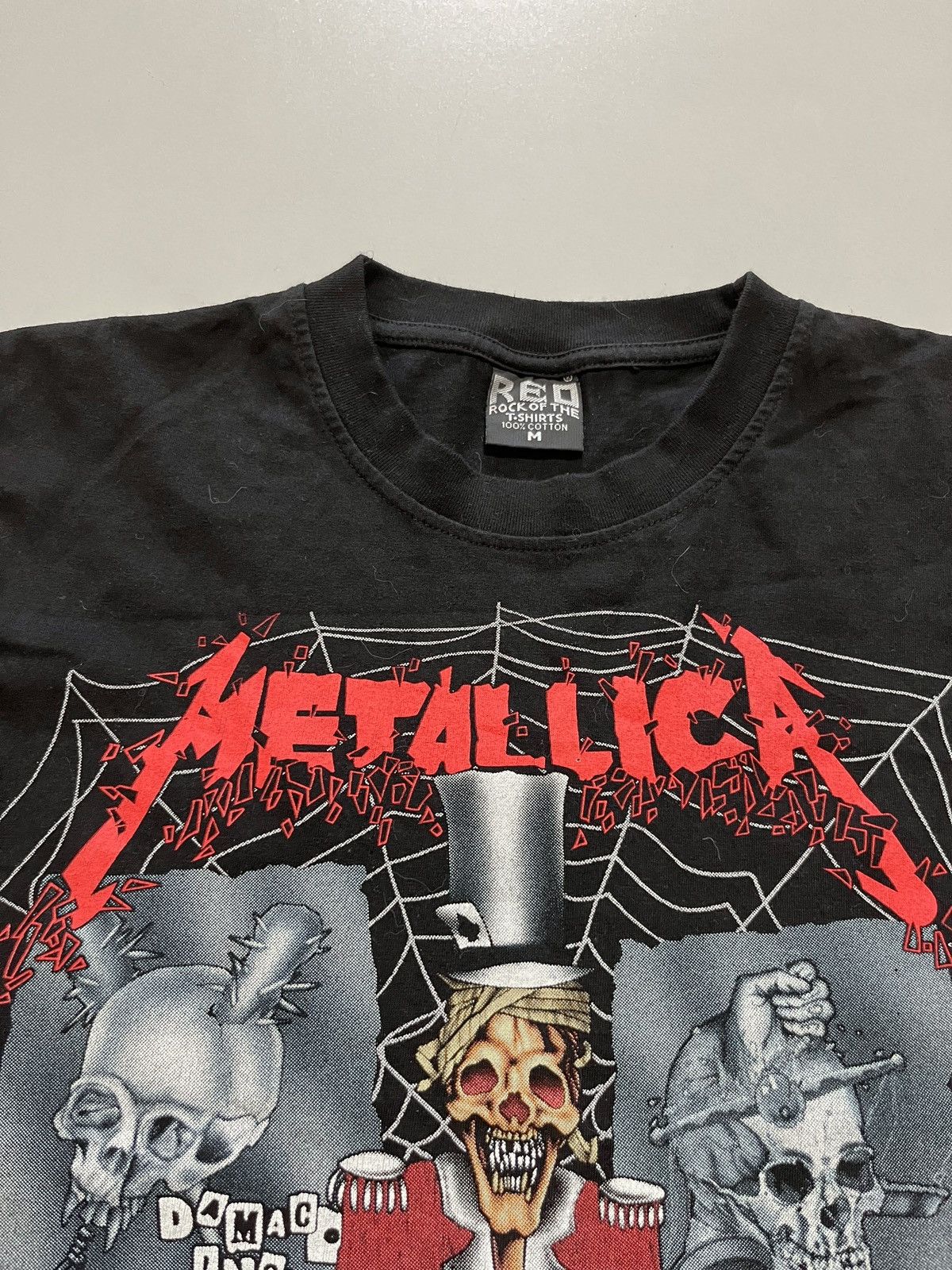 Metallica × Vintage Vintage Metallica T-Shirt Size US L / EU 52-54 / 3 - 4 Thumbnail