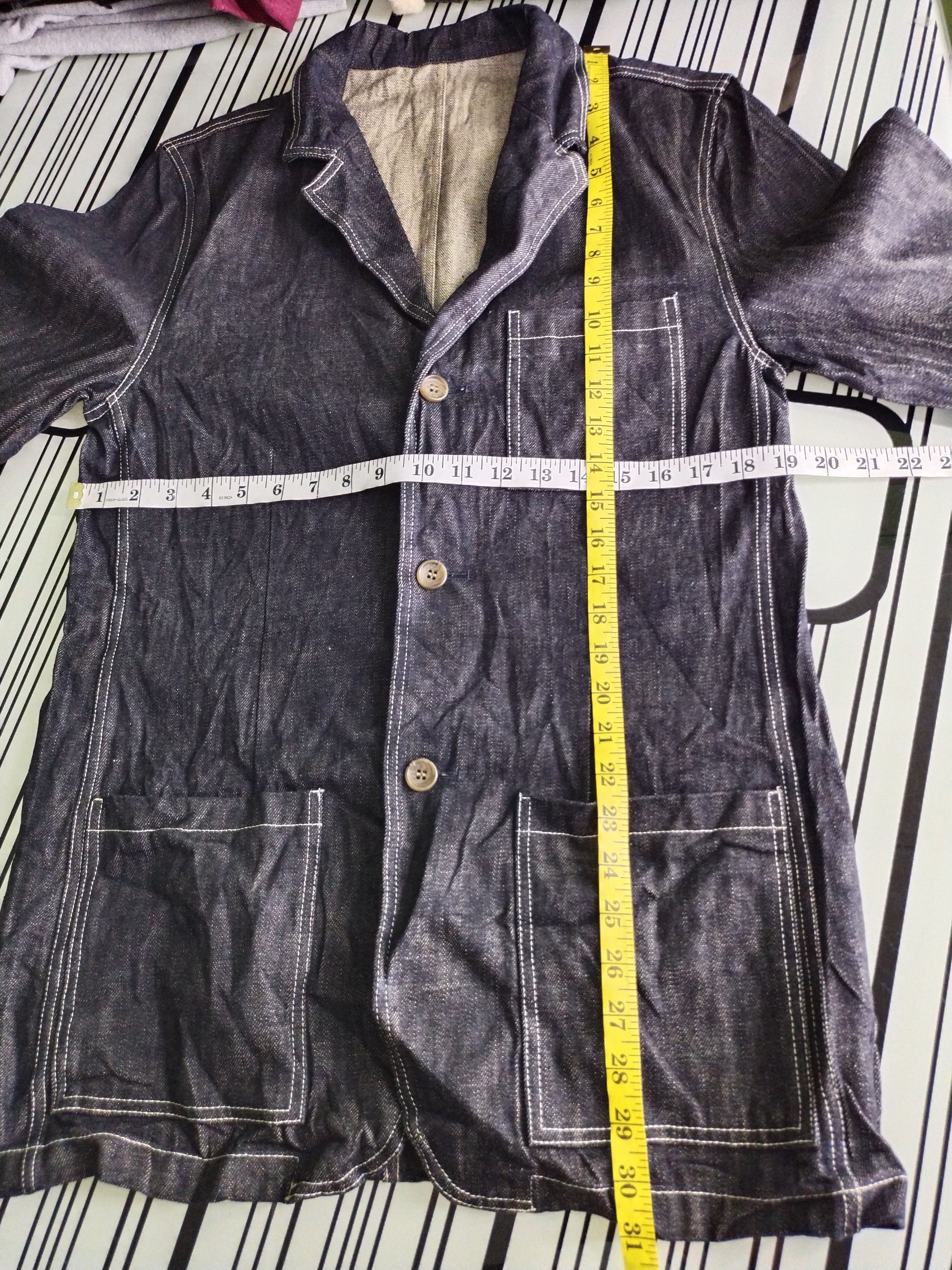 If Six Was Nine 🔥 SKY CONQUEROR DENIM JACKET Size US M / EU 48-50 / 2 - 7 Thumbnail