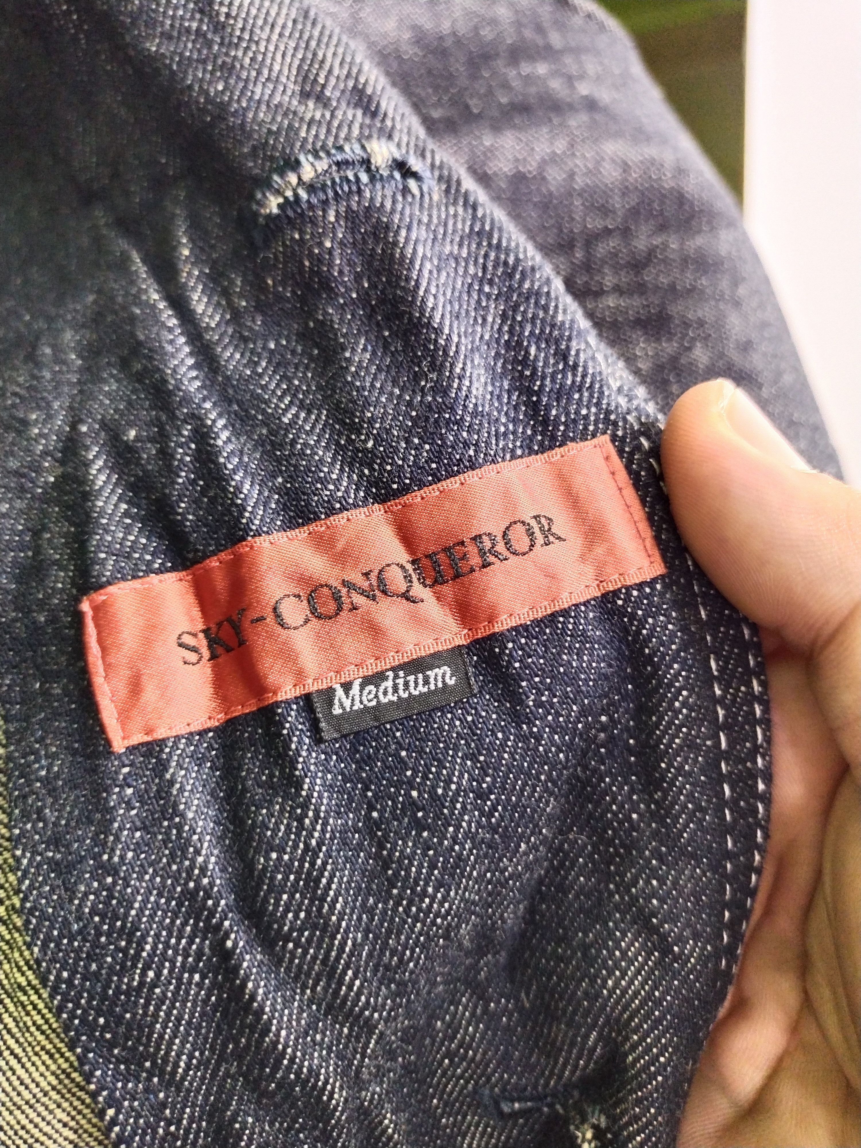If Six Was Nine 🔥 SKY CONQUEROR DENIM JACKET Size US M / EU 48-50 / 2 - 4 Thumbnail