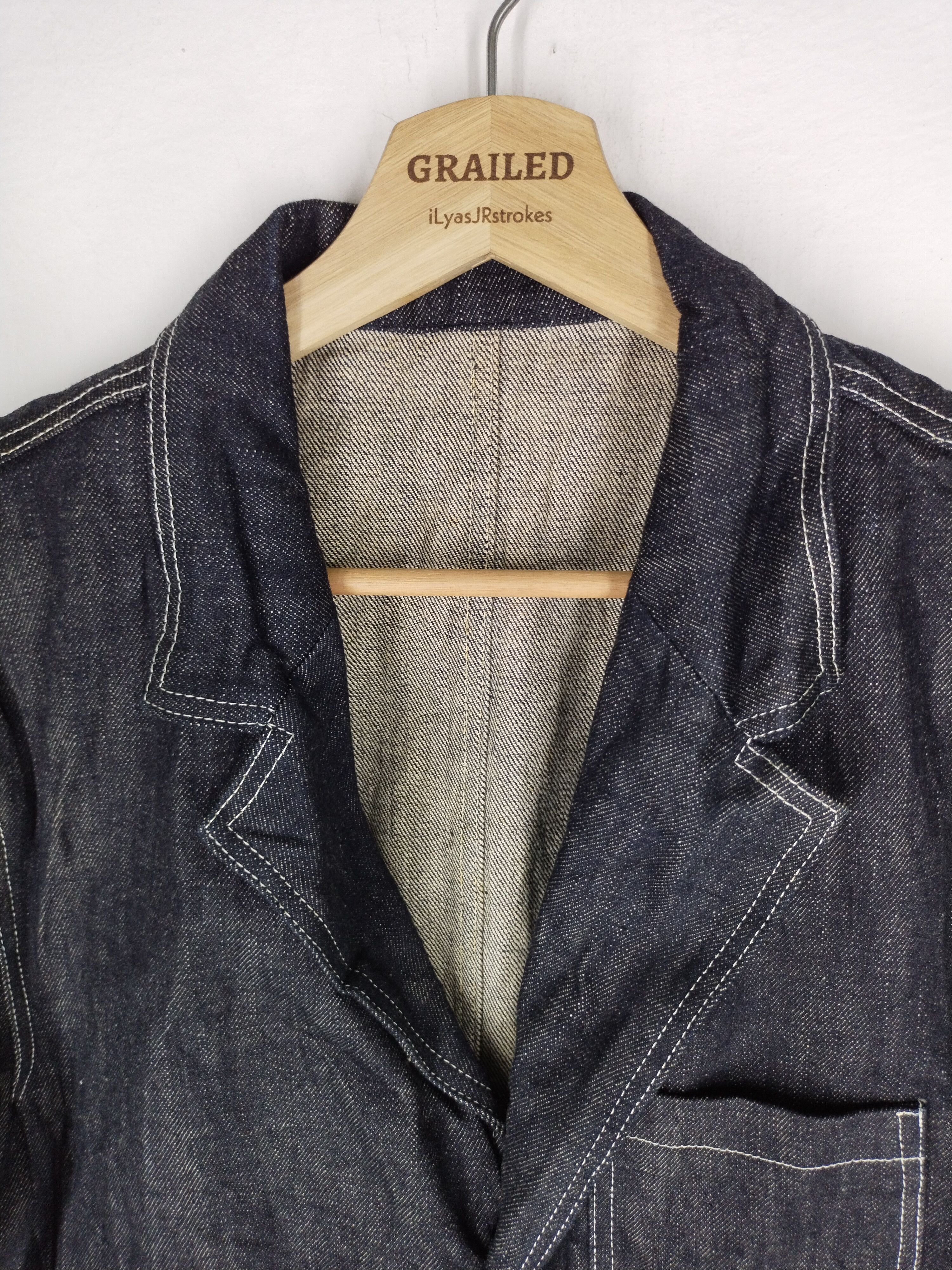 If Six Was Nine 🔥 SKY CONQUEROR DENIM JACKET Size US M / EU 48-50 / 2 - 10 Thumbnail