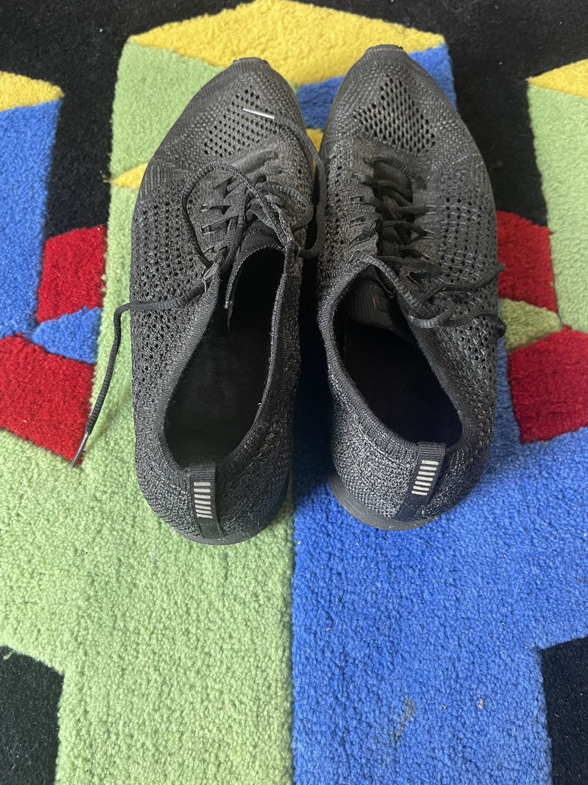 Nike NIKE FLYKNIT RACER - TRIPLE BLACK Size US 10.5 / EU 43-44 - 4 Thumbnail