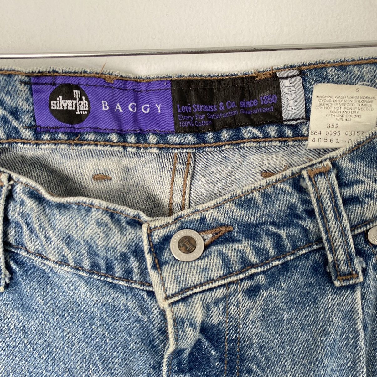 Levi's × Levi's Vintage Clothing × Vintage Levi's silver tab baggy jeans Size US 36 / EU 52 - 3 Thumbnail