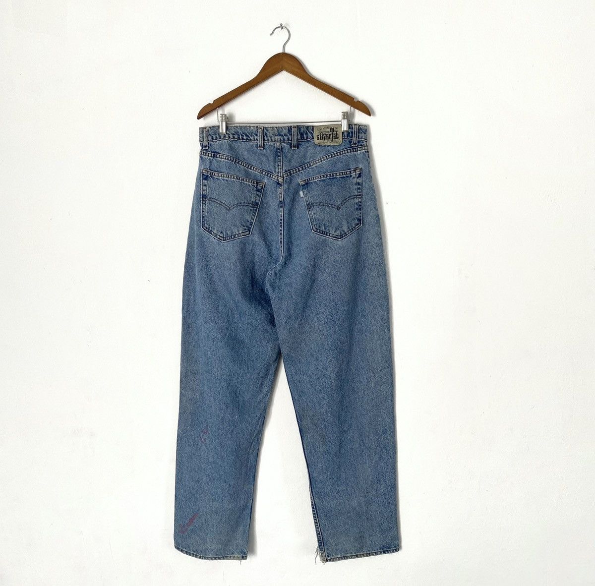 Levi's × Levi's Vintage Clothing × Vintage Levi's silver tab baggy jeans Size US 36 / EU 52 - 2 Thumbnail