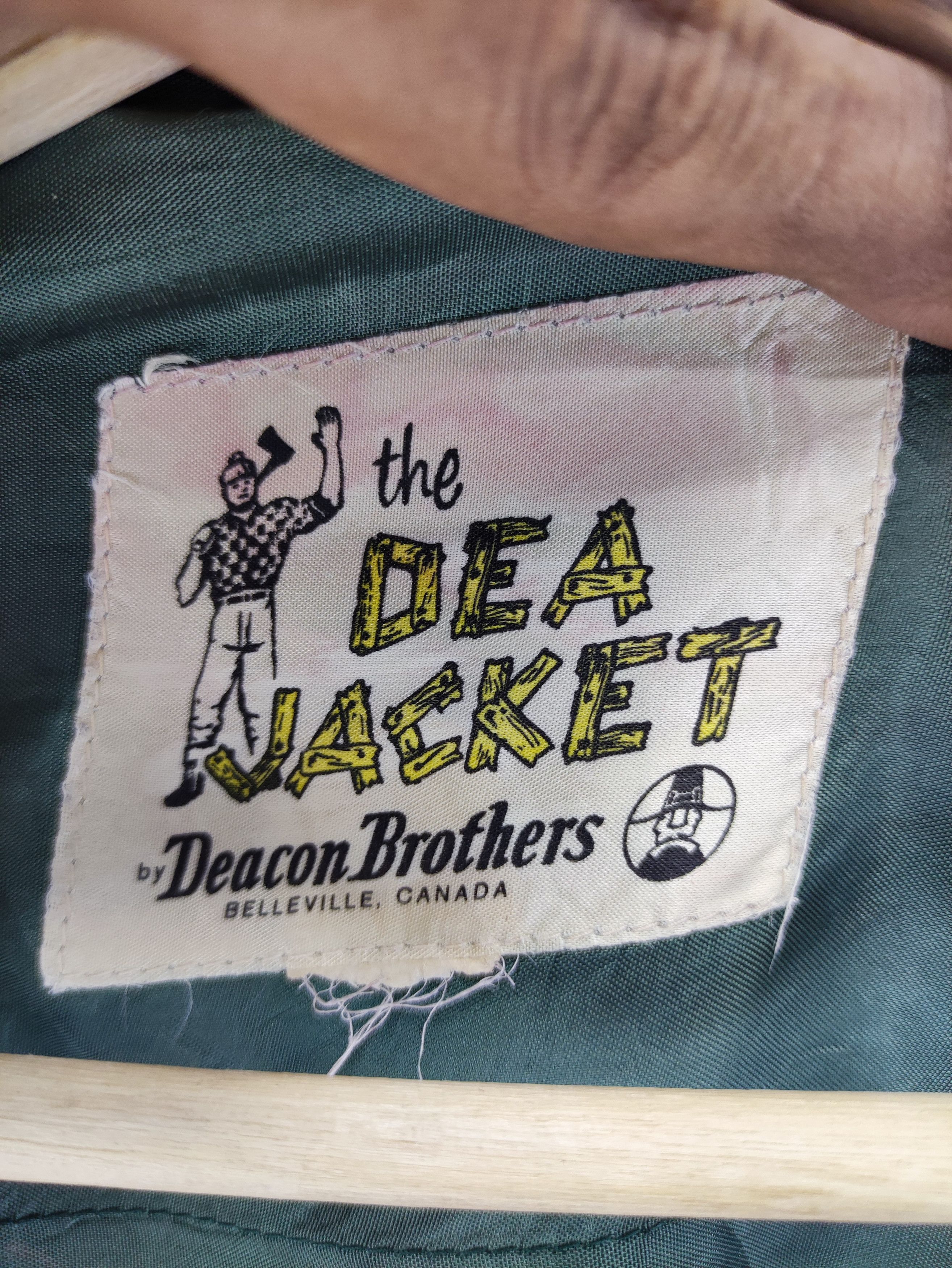 Flannel Vintage Wool Shirt Button Up By Deacon Brothers Size US XL / EU 56 / 4 - 3 Thumbnail