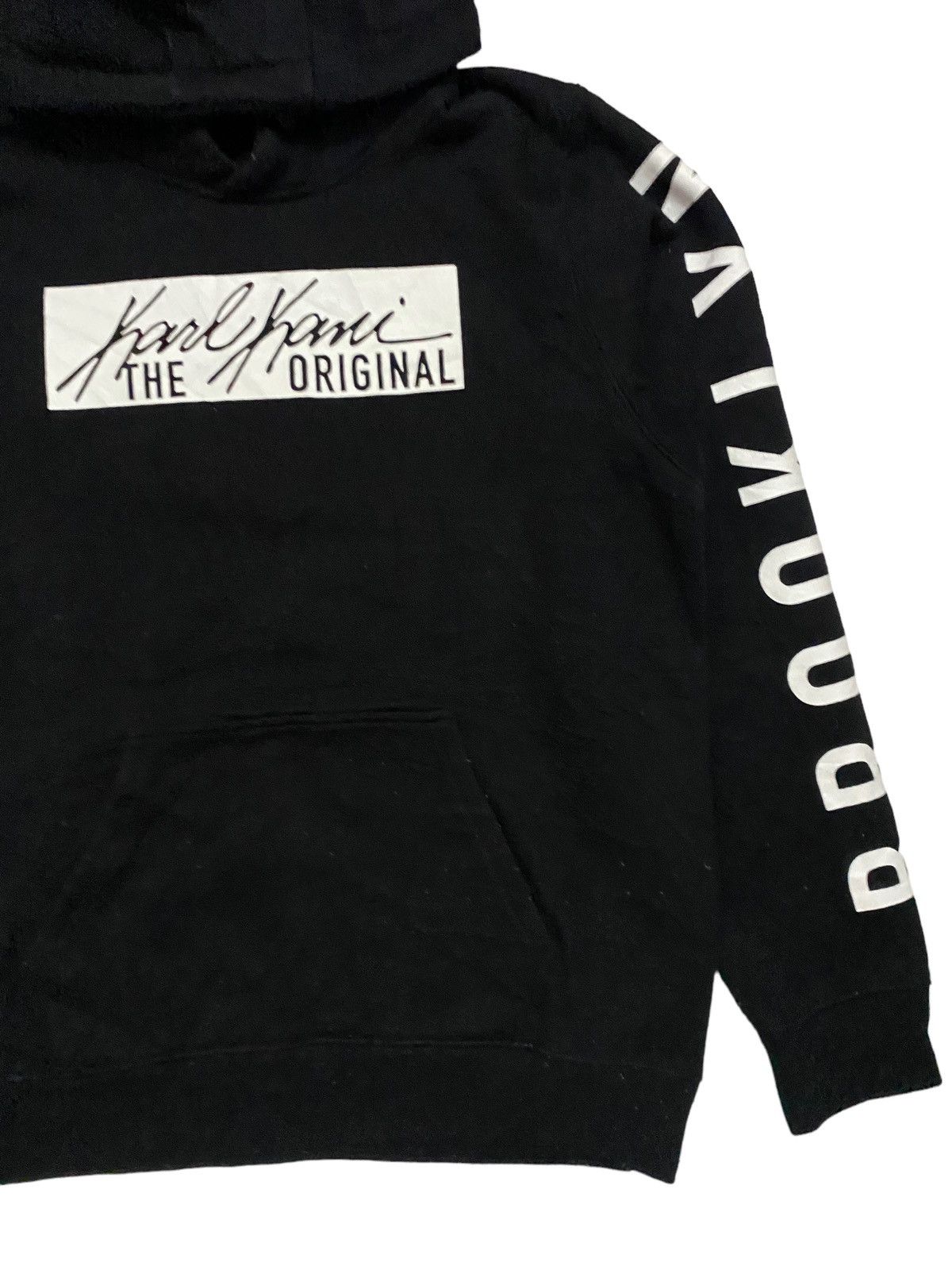 Japanese Brand × Karl Kani × Vintage Karl Kani Spell Out Hoodie Size US L / EU 52-54 / 3 - 3 Thumbnail