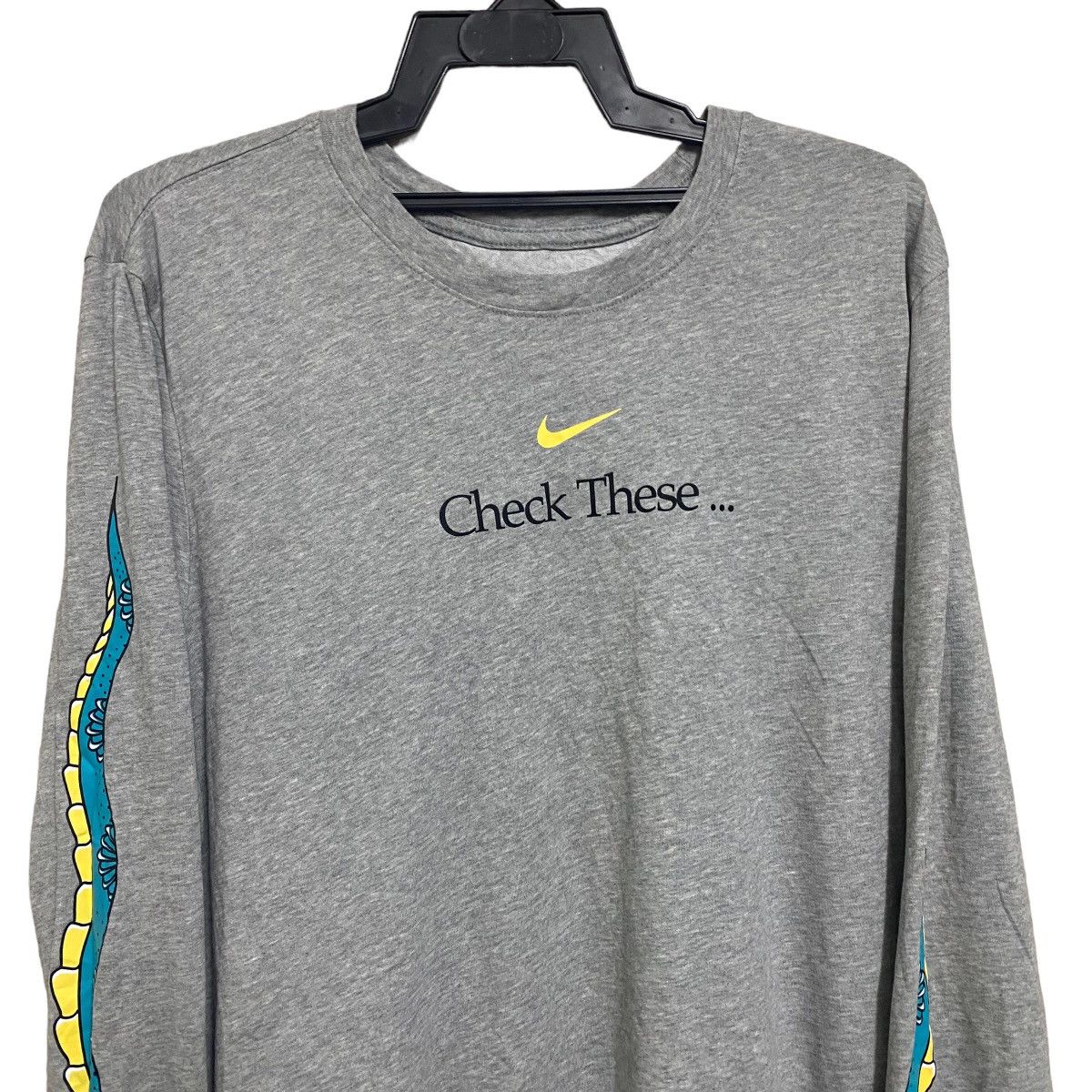Nike Nike Center Check These Longsleeve Size US L / EU 52-54 / 3 - 3 Thumbnail