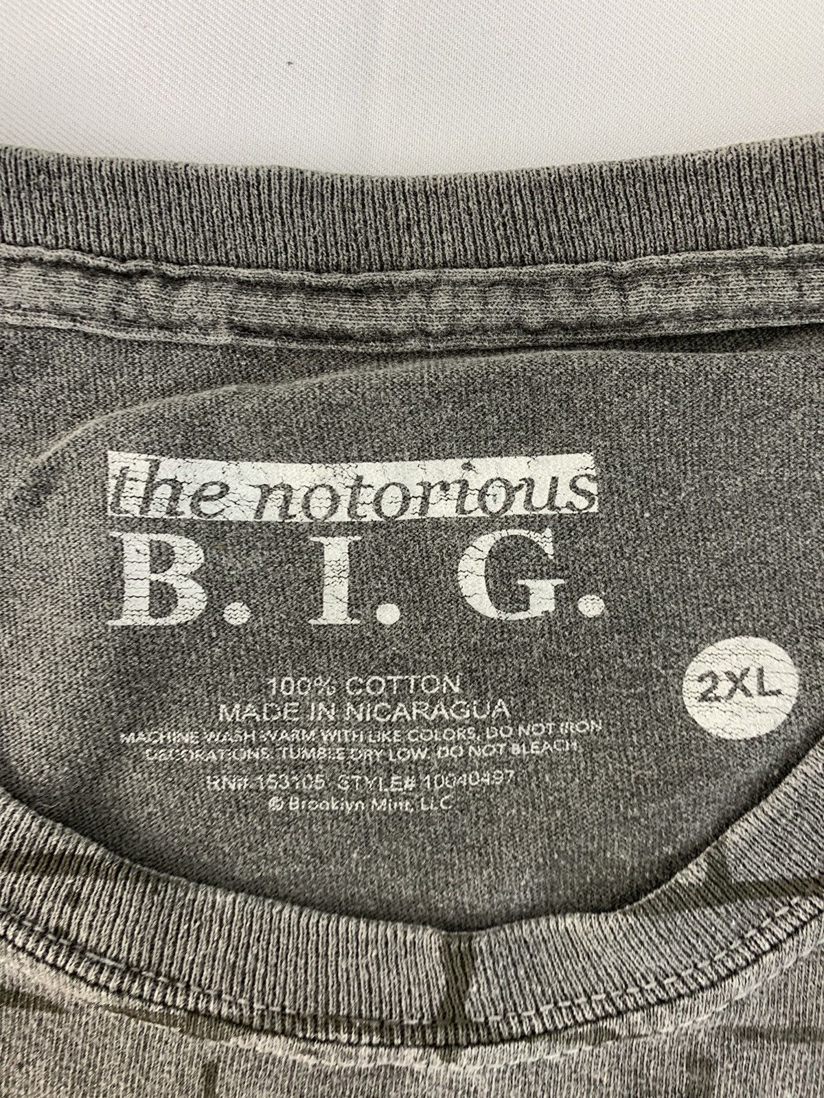 Rap Tees The Notorious B.I.G Biggies Rapper Tee Baggy Size US XXL / EU 58 / 5 - 4 Thumbnail