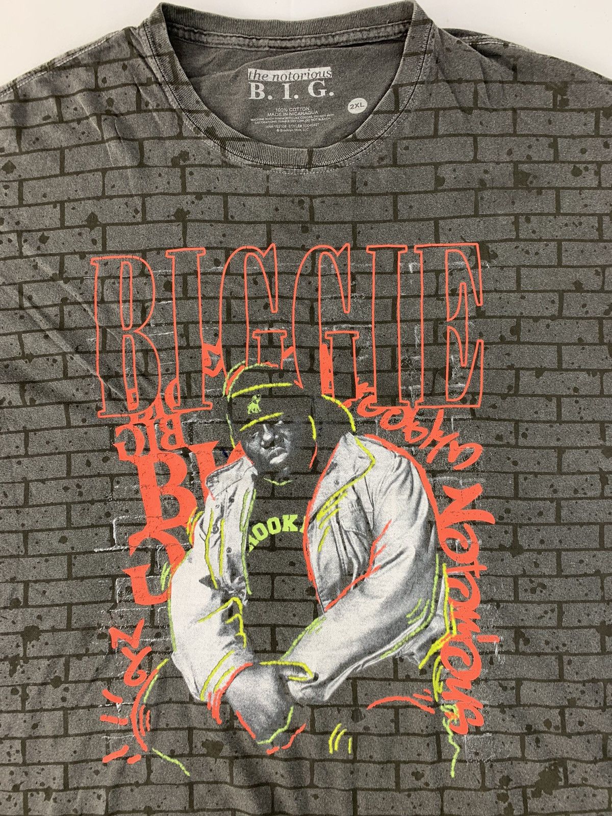 Rap Tees The Notorious B.I.G Biggies Rapper Tee Baggy Size US XXL / EU 58 / 5 - 3 Thumbnail