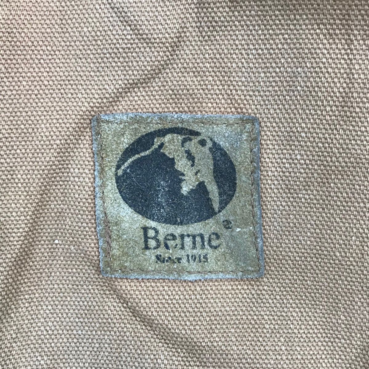 Vintage Vintage 90s BERNE APPAREL Jacket Dark Canvas Workwear Size US M / EU 48-50 / 2 - 3 Thumbnail