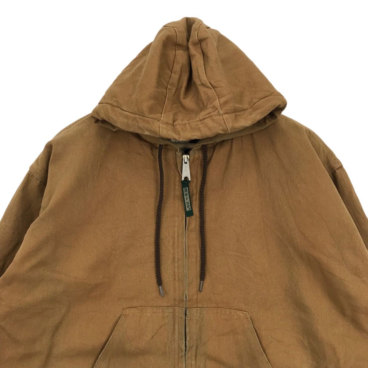 Vintage Vintage 90s BERNE APPAREL Jacket Dark Canvas Workwear Size US M / EU 48-50 / 2 - 2 Thumbnail