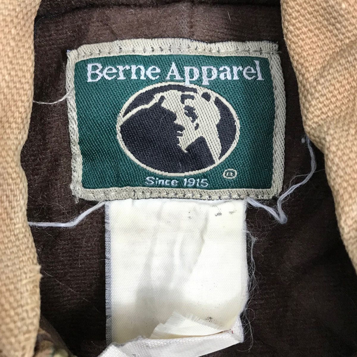 Vintage Vintage 90s BERNE APPAREL Jacket Dark Canvas Workwear Size US M / EU 48-50 / 2 - 6 Thumbnail
