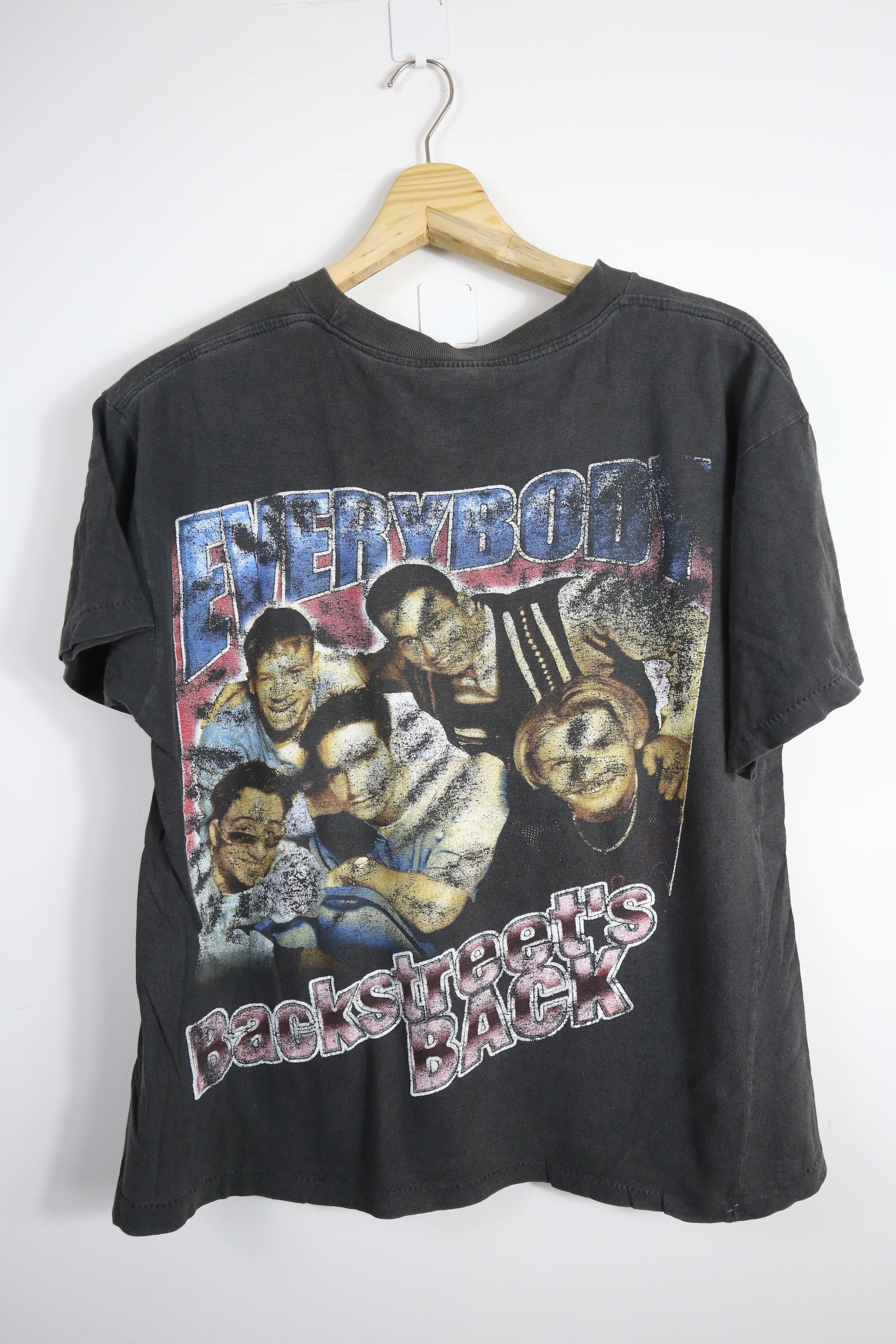 Band Tees × Vintage Vintage 90s Backstreet Boys t-shirt GTMC002 Size US M / EU 48-50 / 2 - 2 Thumbnail