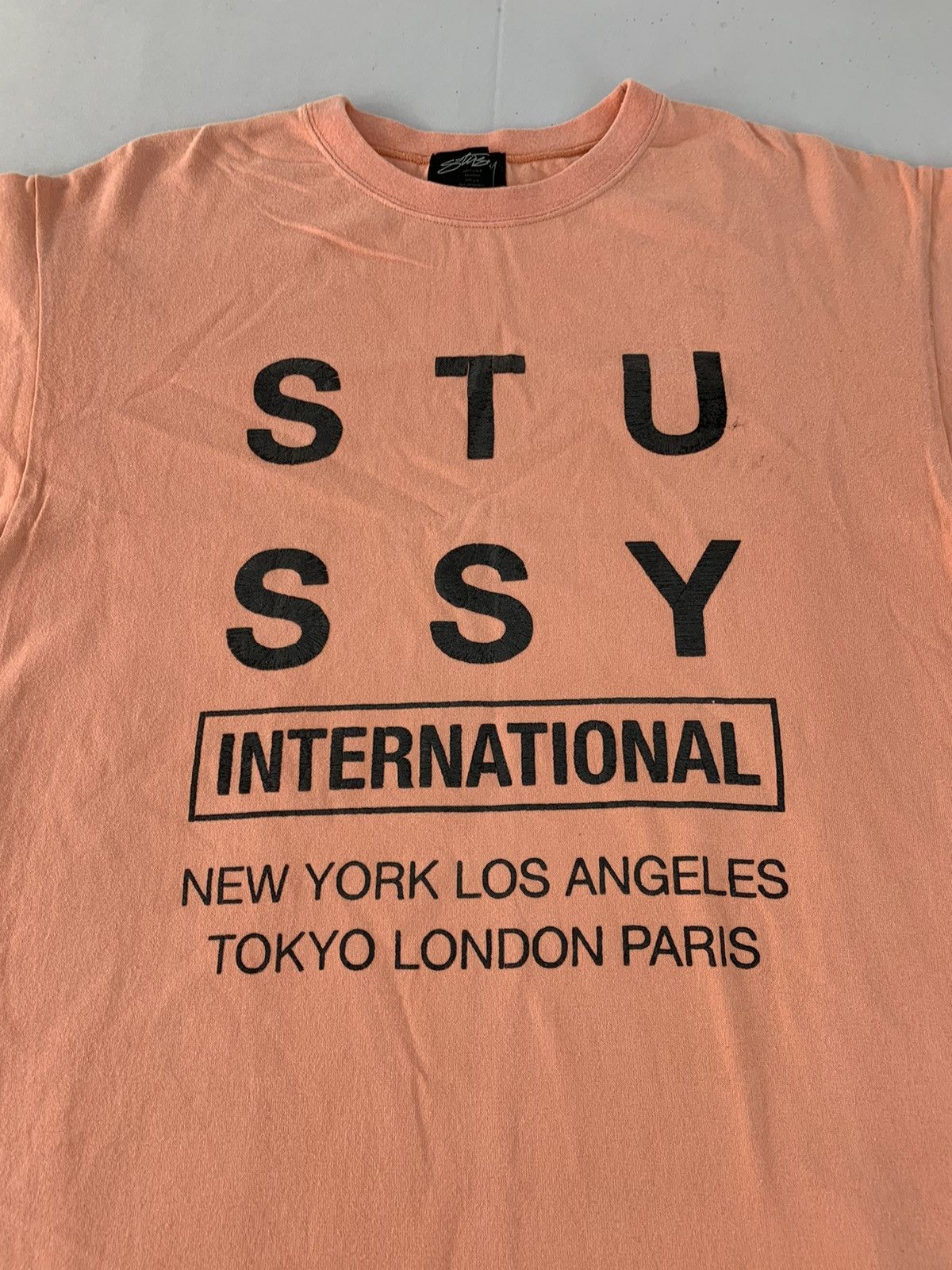 Stussy Stussy International City Tour History Long Sleep Tee Size S / US 4 / IT 40 - 2 Thumbnail