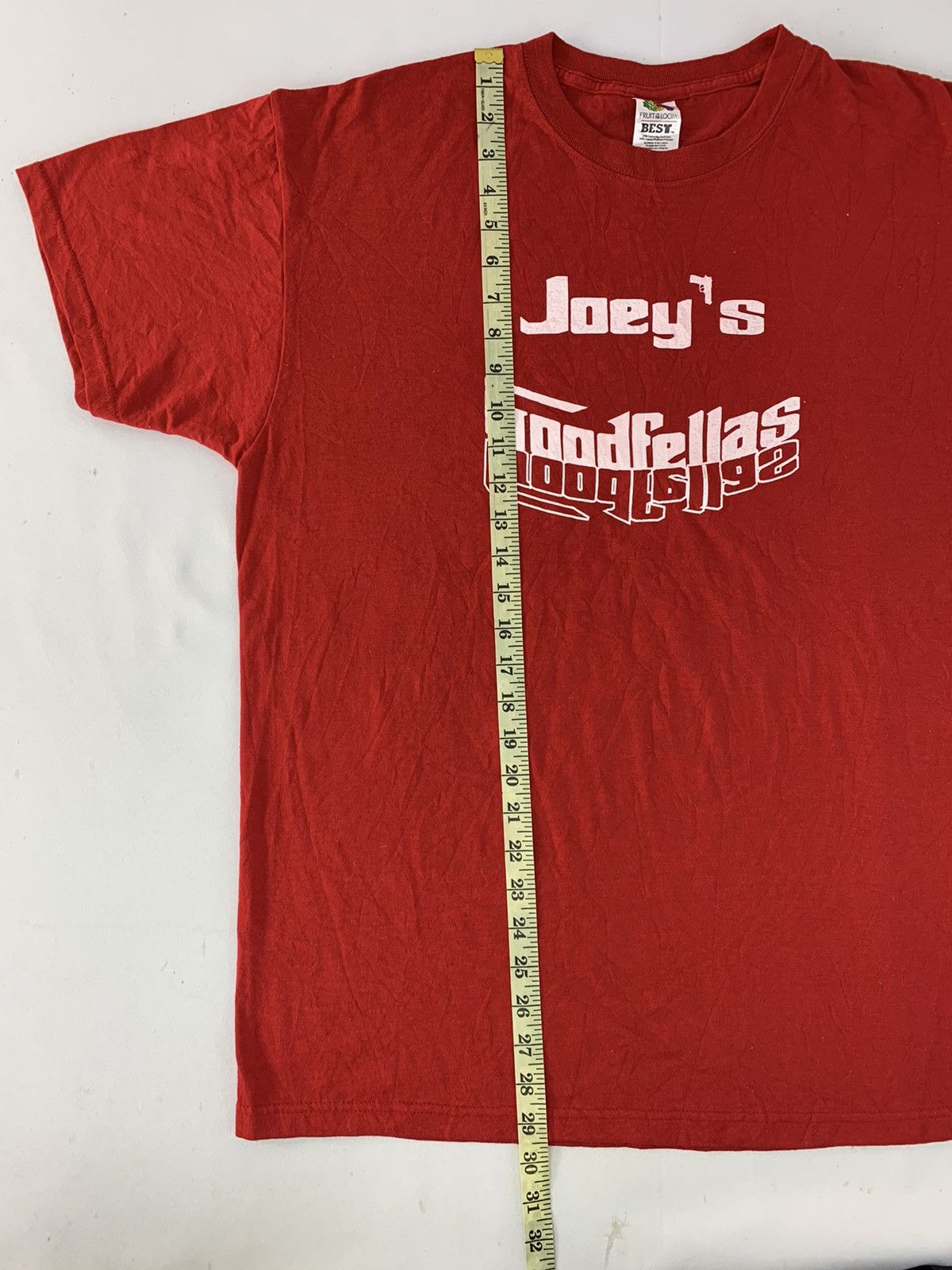 Fruit Of The Loom Joey’s Goodfellas Bayshore American Jazz Band Album Tee Size US XL / EU 56 / 4 - 7 Thumbnail