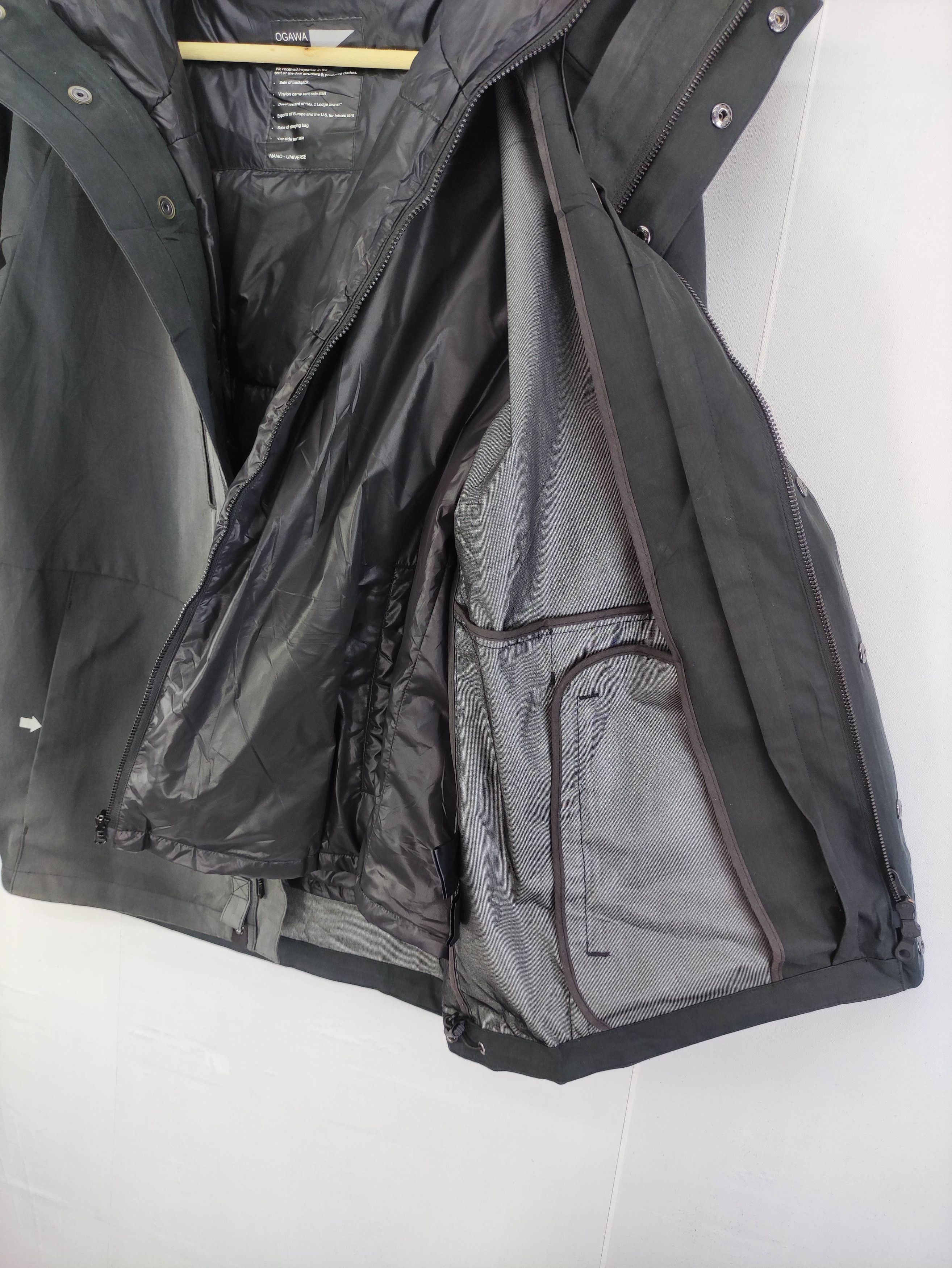 NANO universe Vintage Nano Universe Ogawa Hoodie Jacket Zipper Size US M / EU 48-50 / 2 - 6 Thumbnail