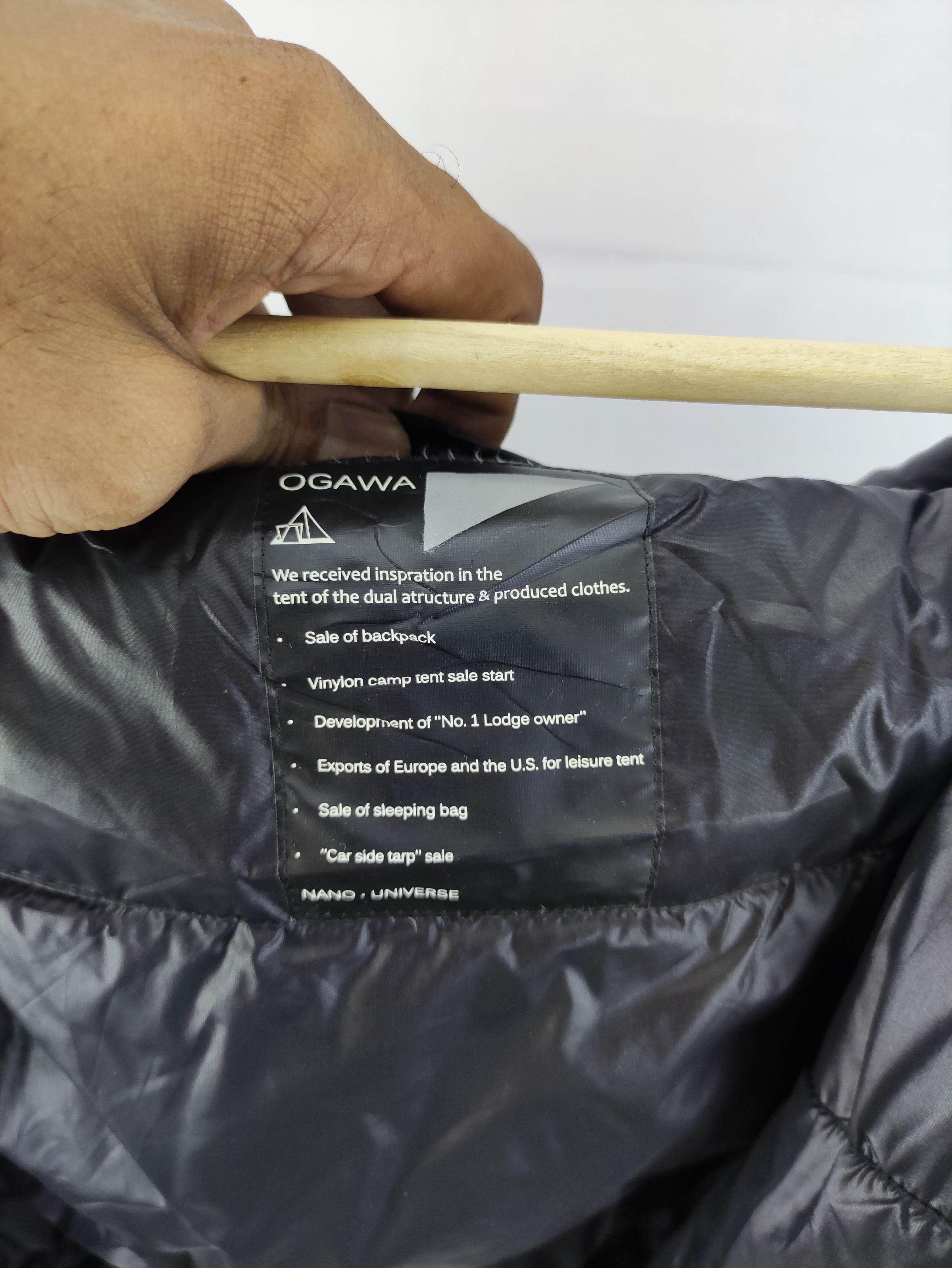 NANO universe Vintage Nano Universe Ogawa Hoodie Jacket Zipper Size US M / EU 48-50 / 2 - 4 Thumbnail