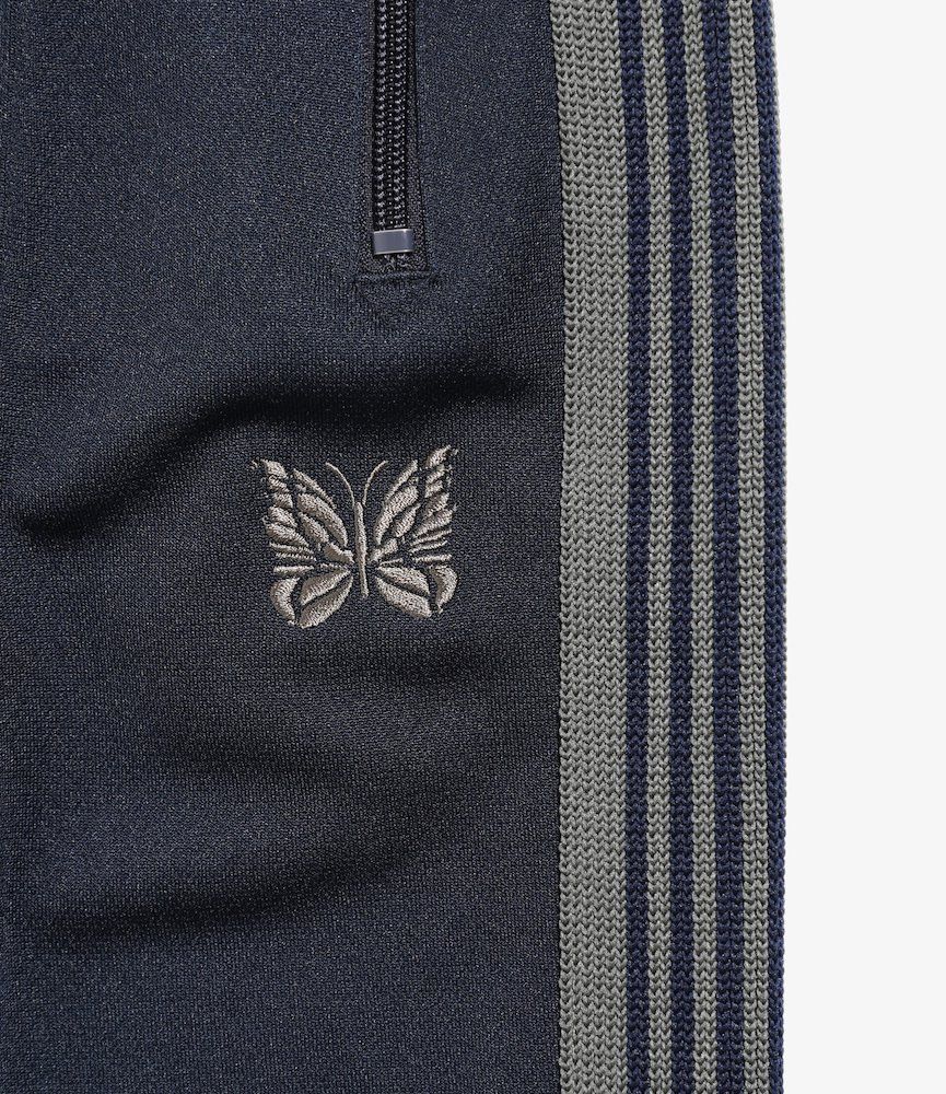 Needles Narrow Track pant poly smooth navy new 21AW XS