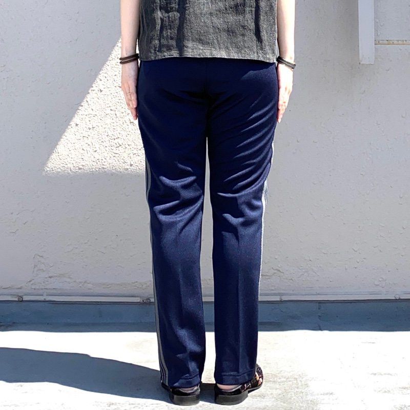 Needles Needles Narrow Track pant poly smooth navy new 21AW XS 