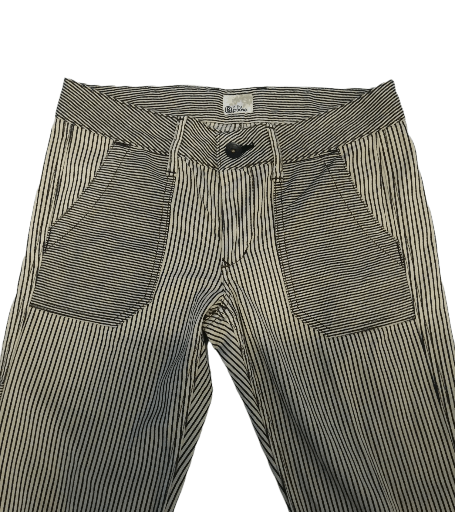 Japanese Brand In the Groove Japan Brand Casual Pants Denime Distressed Size US 30 / EU 46 - 2 Thumbnail