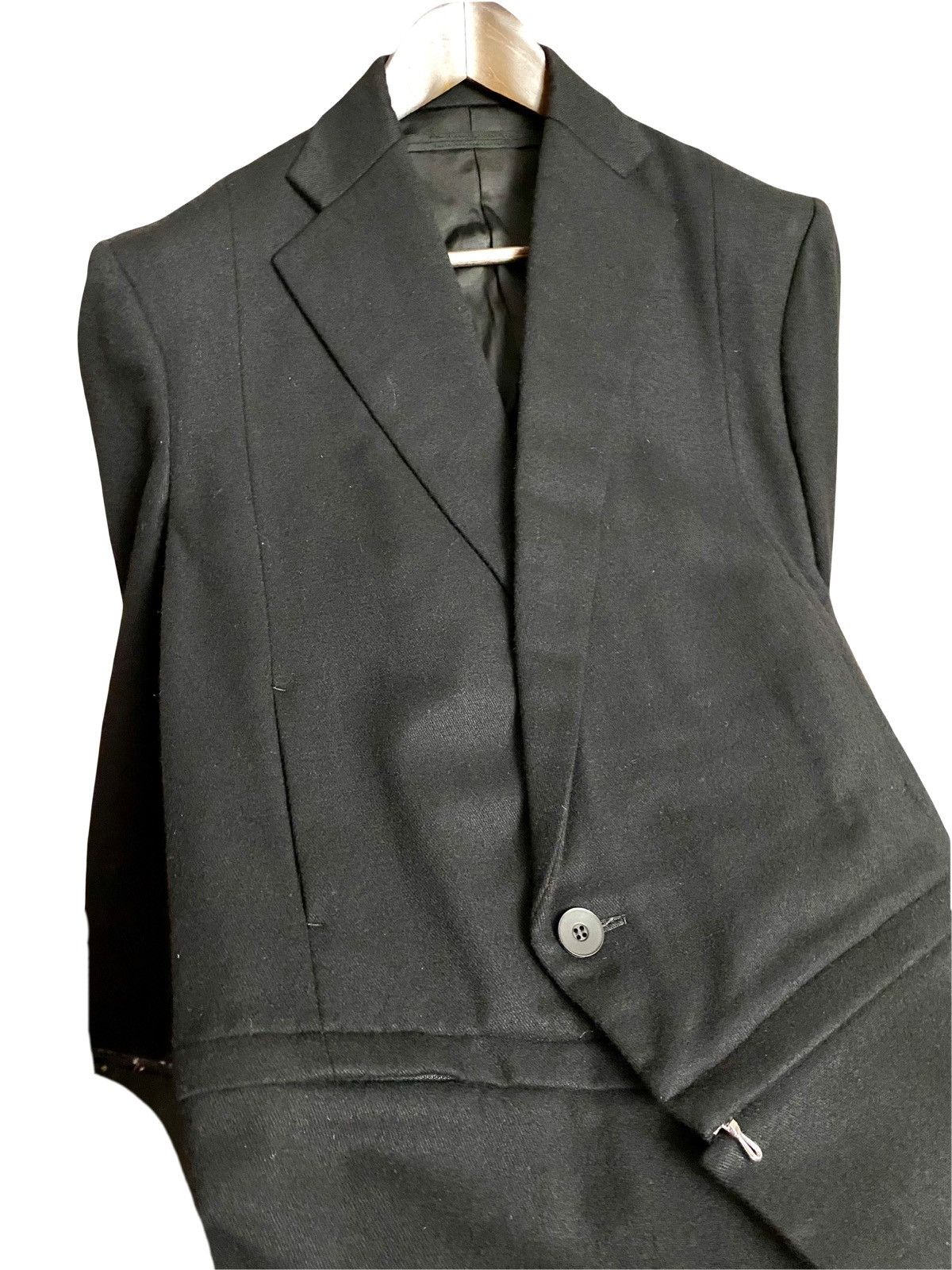 Julius Julius 7 Japan black cashmere & wool coat fall 2018 t2 Size US M / EU 48-50 / 2 - 13 Thumbnail