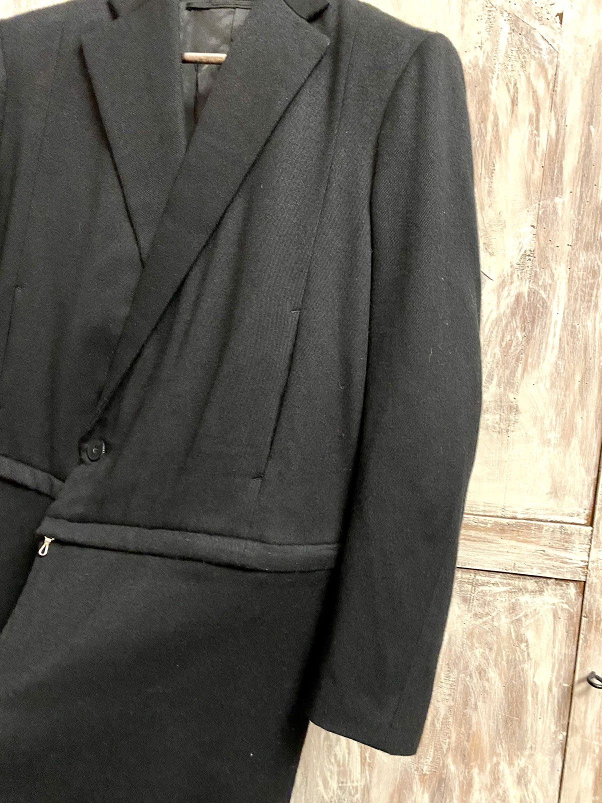 Julius Julius 7 Japan black cashmere & wool coat fall 2018 t2 Size US M / EU 48-50 / 2 - 10 Thumbnail