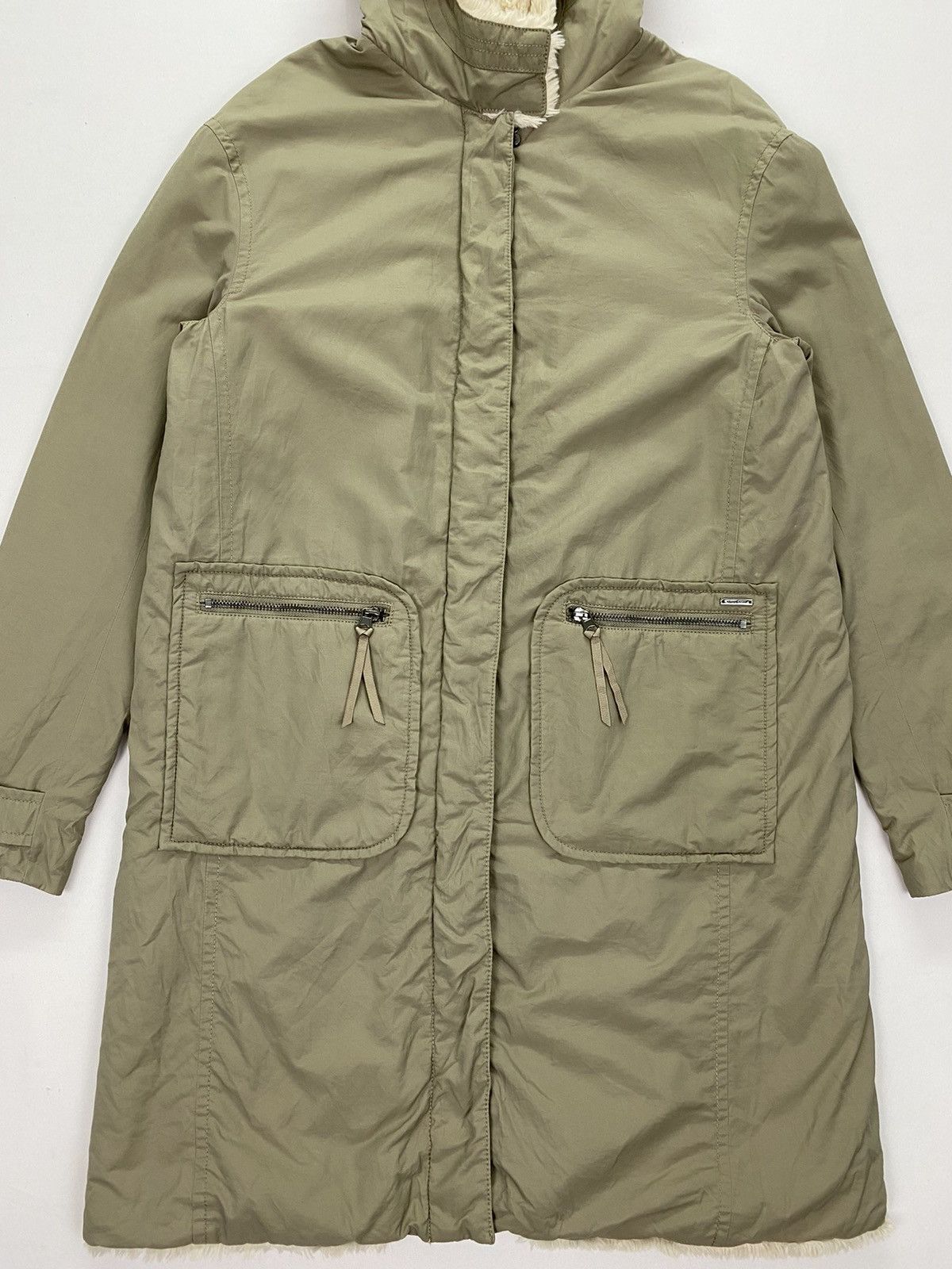 Giorgio Armani Armani Jeans Fur Parka Size S / US 4 / IT 40 - 3 Thumbnail