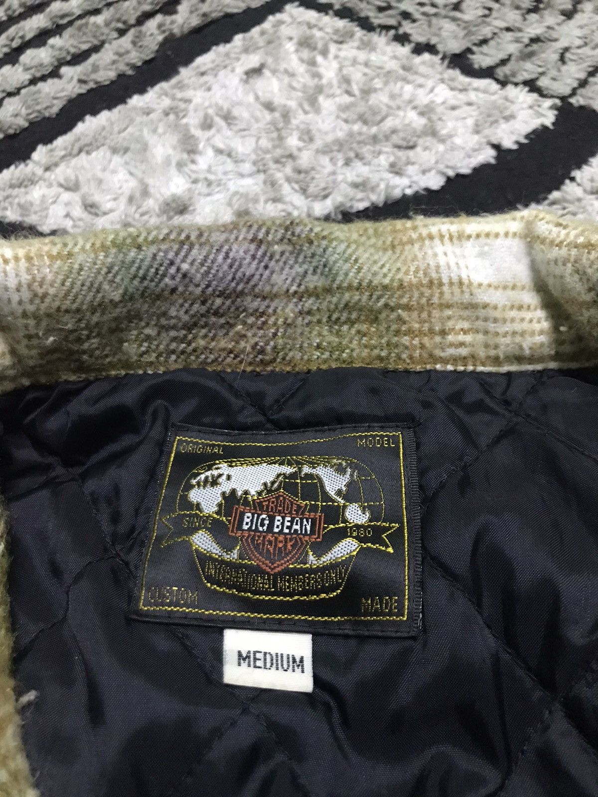 Japanese Brand × Vintage Big bean tartan zipper jacket Size US M / EU 48-50 / 2 - 4 Thumbnail