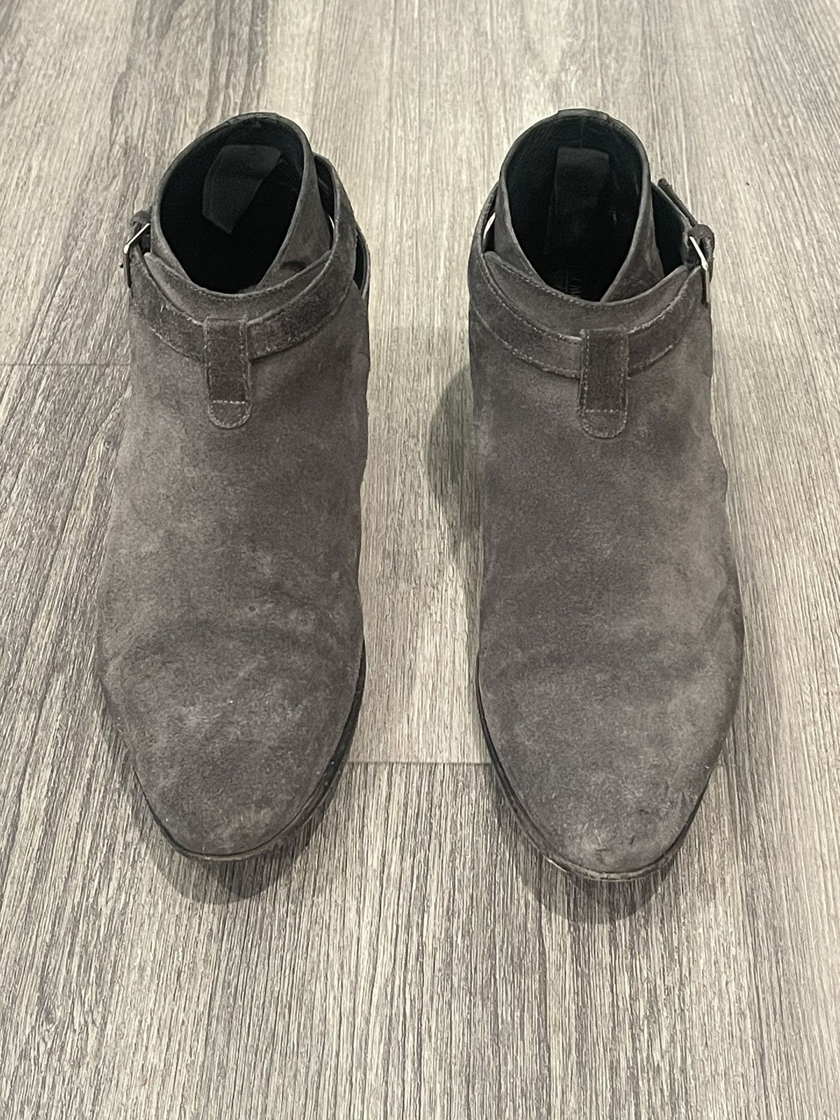 Saint Laurent Paris Saint Laurent Paris Wyatt Jodhpur Anthracite Sz 42 Size US 9 / EU 42 - 2 Thumbnail