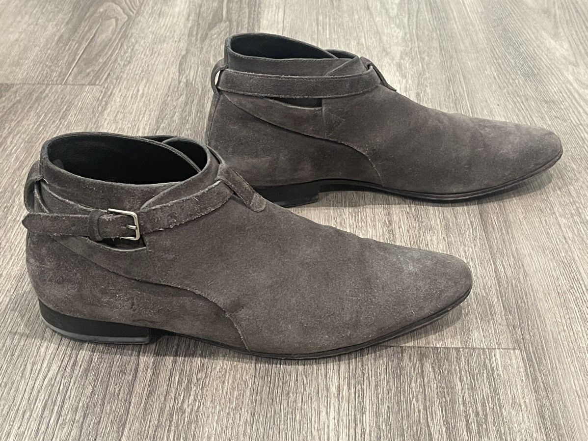Saint Laurent Paris Saint Laurent Paris Wyatt Jodhpur Anthracite Sz 42 Size US 9 / EU 42 - 1 Thumbnail