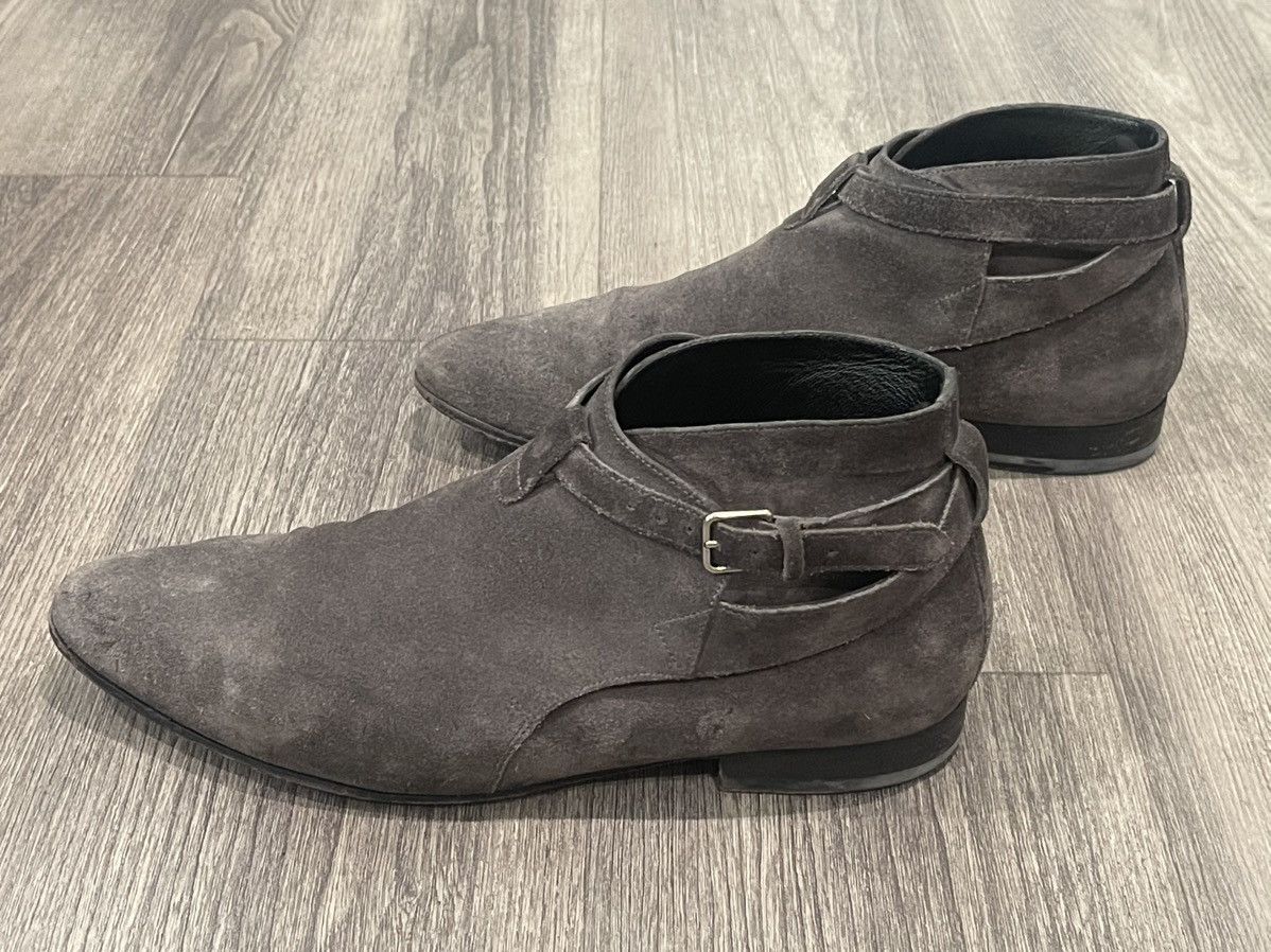 Saint Laurent Paris Saint Laurent Paris Wyatt Jodhpur Anthracite Sz 42 Size US 9 / EU 42 - 3 Thumbnail