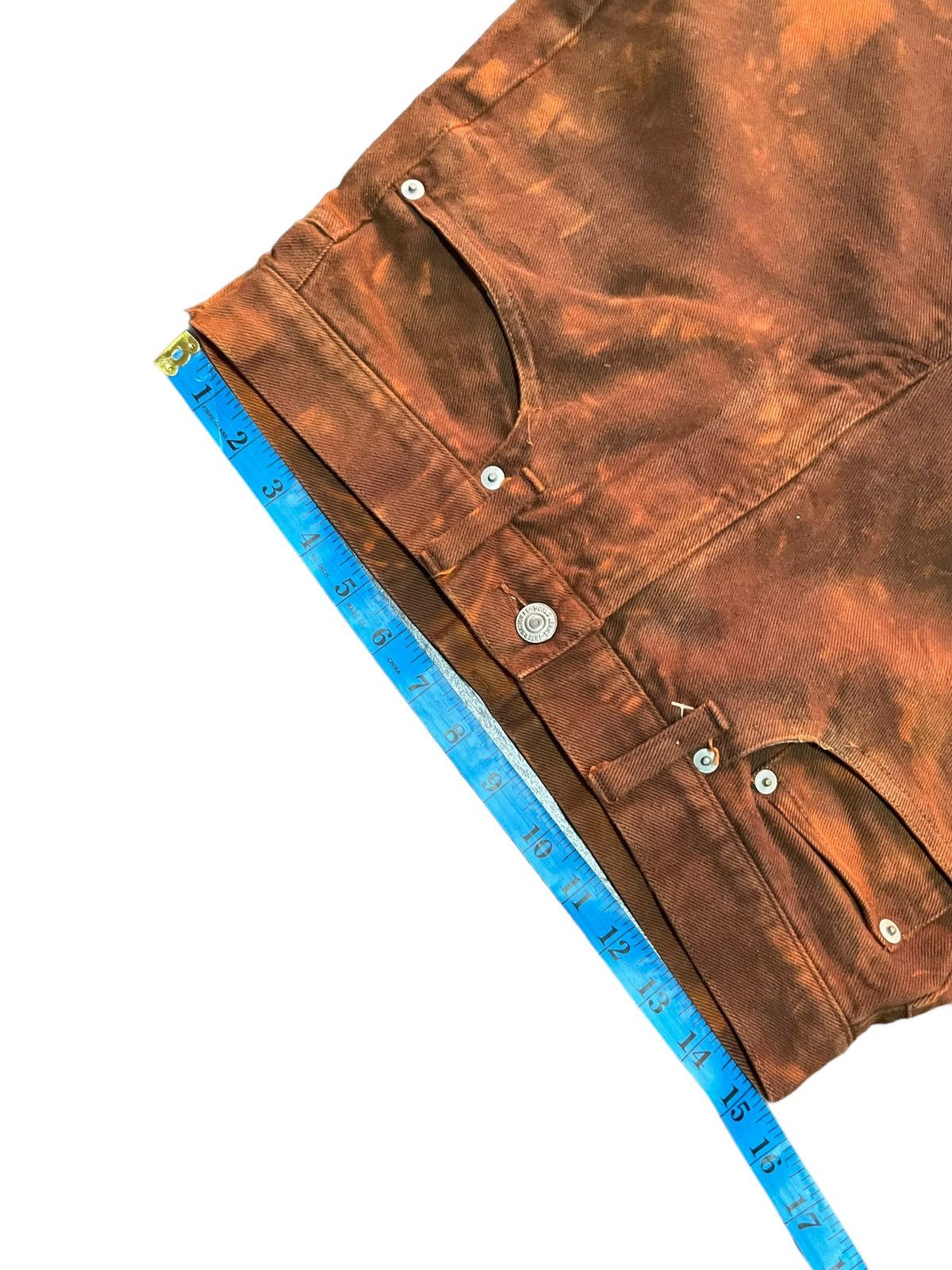 Japanese Brand Vintage Flare Japanese Tie Dye Denim Size US 30 / EU 46 - 14 Thumbnail