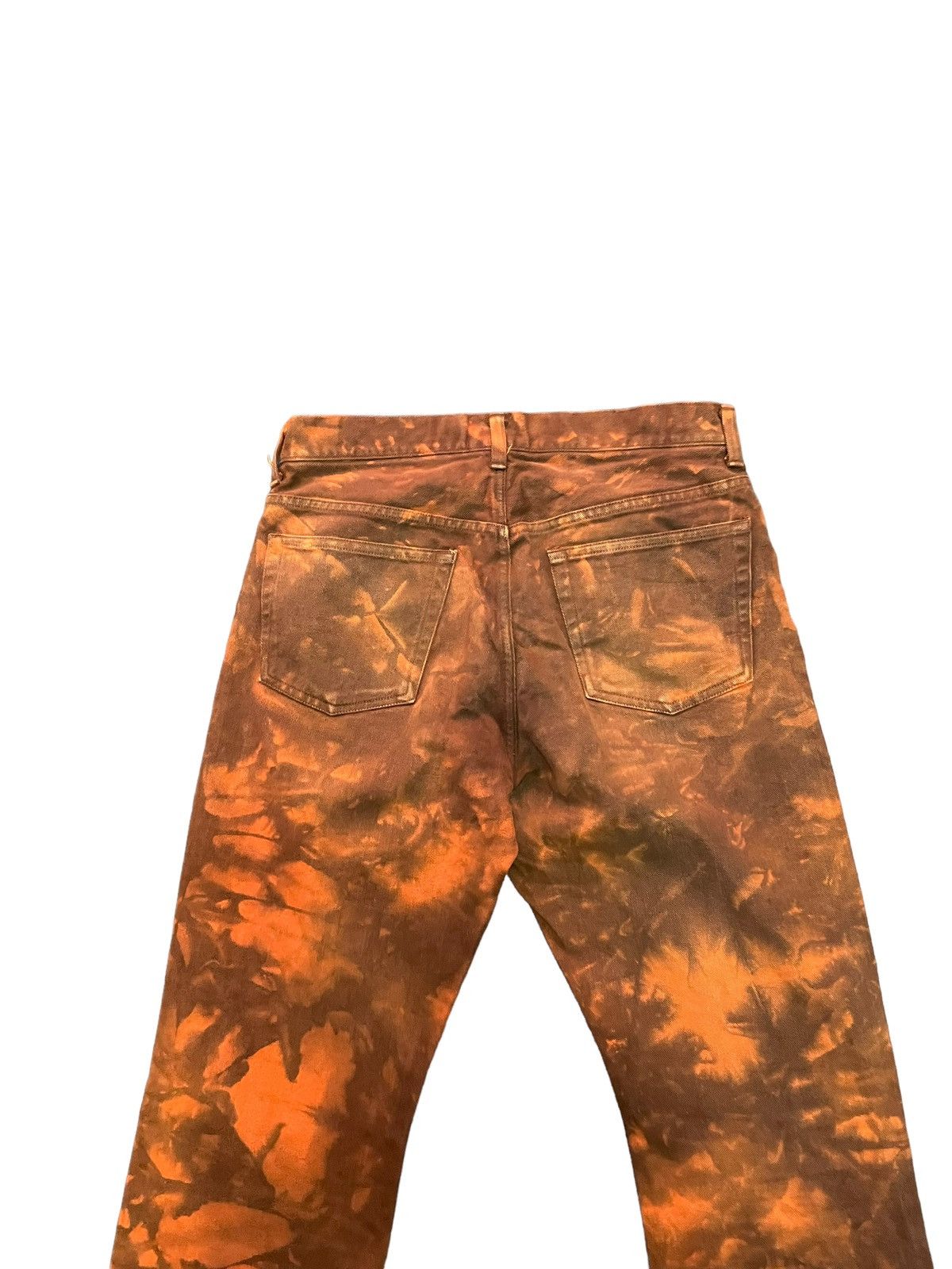 Japanese Brand Vintage Flare Japanese Tie Dye Denim Size US 30 / EU 46 - 7 Thumbnail