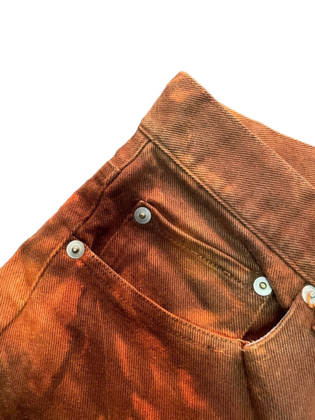 Japanese Brand Vintage Flare Japanese Tie Dye Denim Size US 30 / EU 46 - 5 Thumbnail