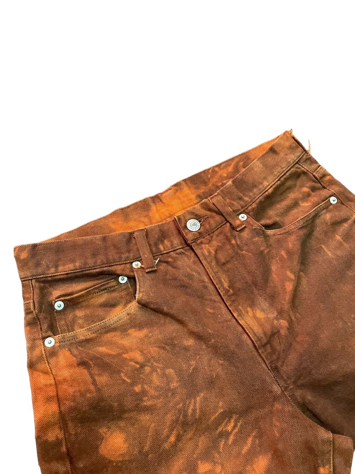 Japanese Brand Vintage Flare Japanese Tie Dye Denim Size US 30 / EU 46 - 4 Thumbnail