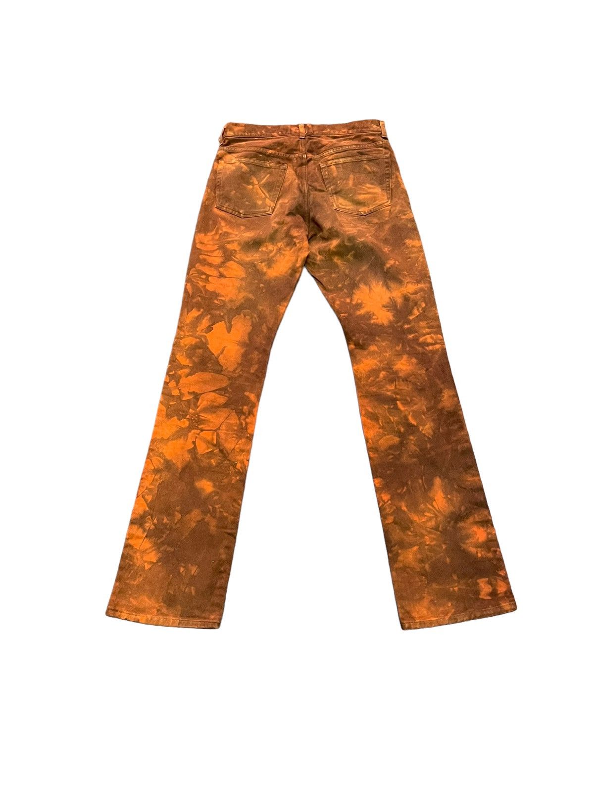 Japanese Brand Vintage Flare Japanese Tie Dye Denim Size US 30 / EU 46 - 6 Thumbnail