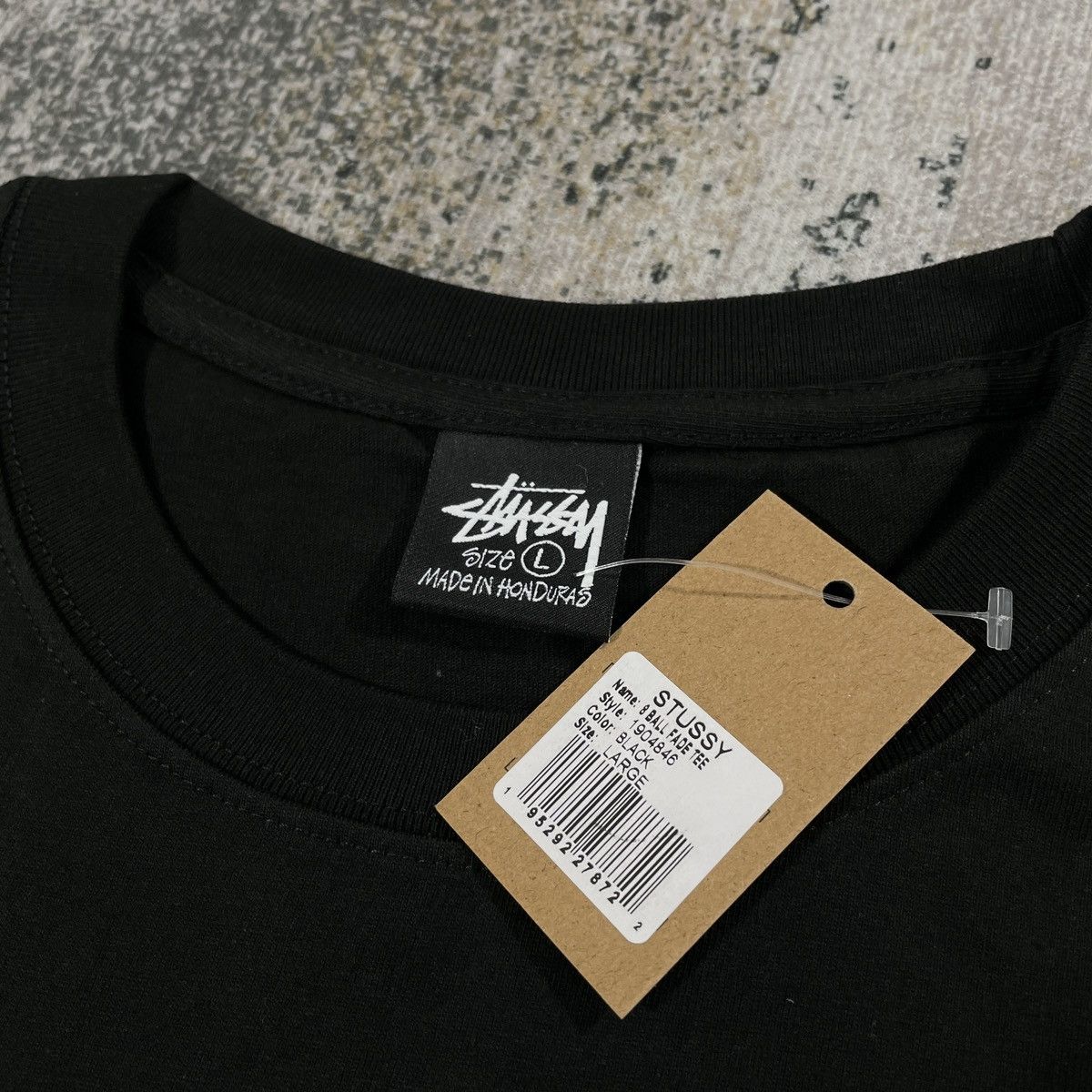 Vintage STUSSY " 8-FADED " TSHIRT // LARGE Size US L / EU 52-54 / 3 - 4 Thumbnail