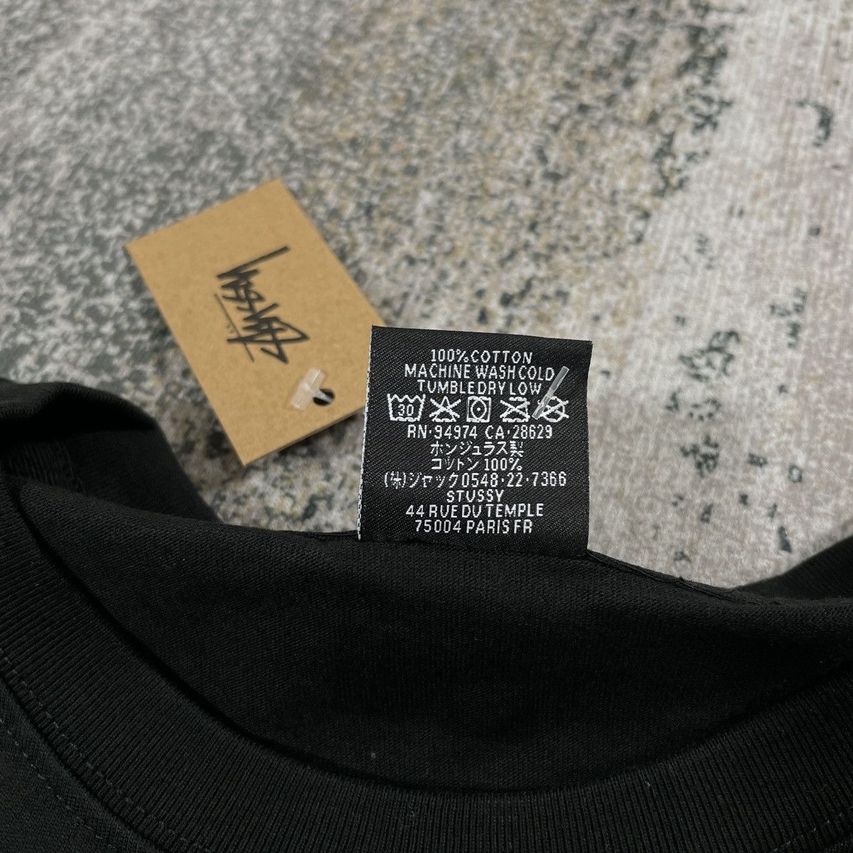 Vintage STUSSY " 8-FADED " TSHIRT // LARGE Size US L / EU 52-54 / 3 - 5 Thumbnail