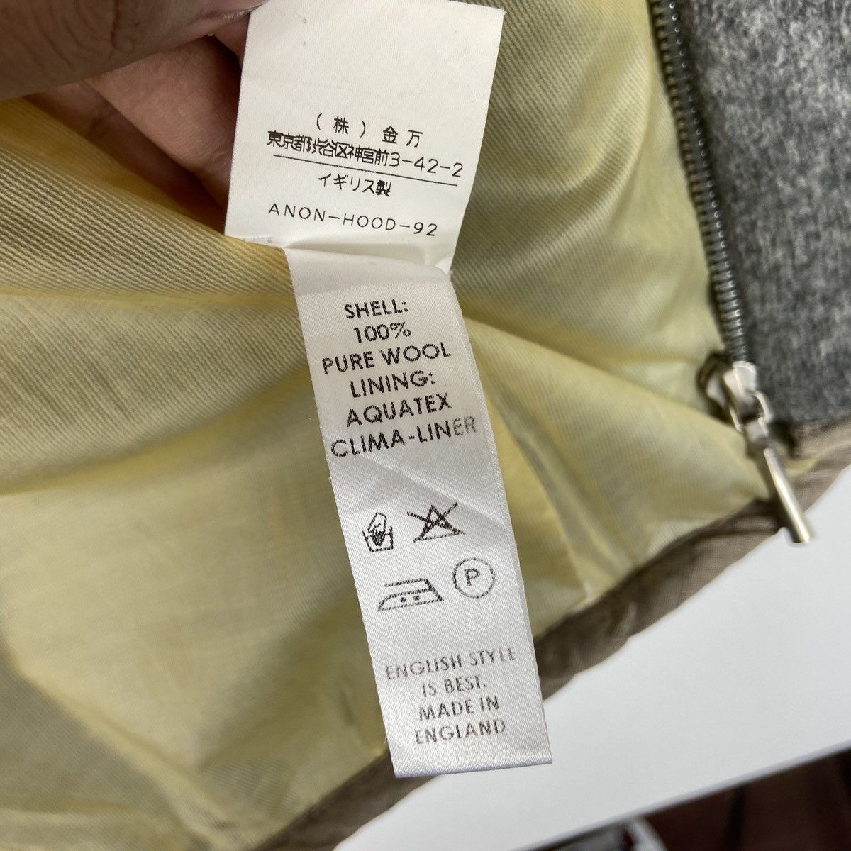 Other ANON Made In England Fleece Hoodies British Brand Riri Zip Size US M / EU 48-50 / 2 - 8 Thumbnail