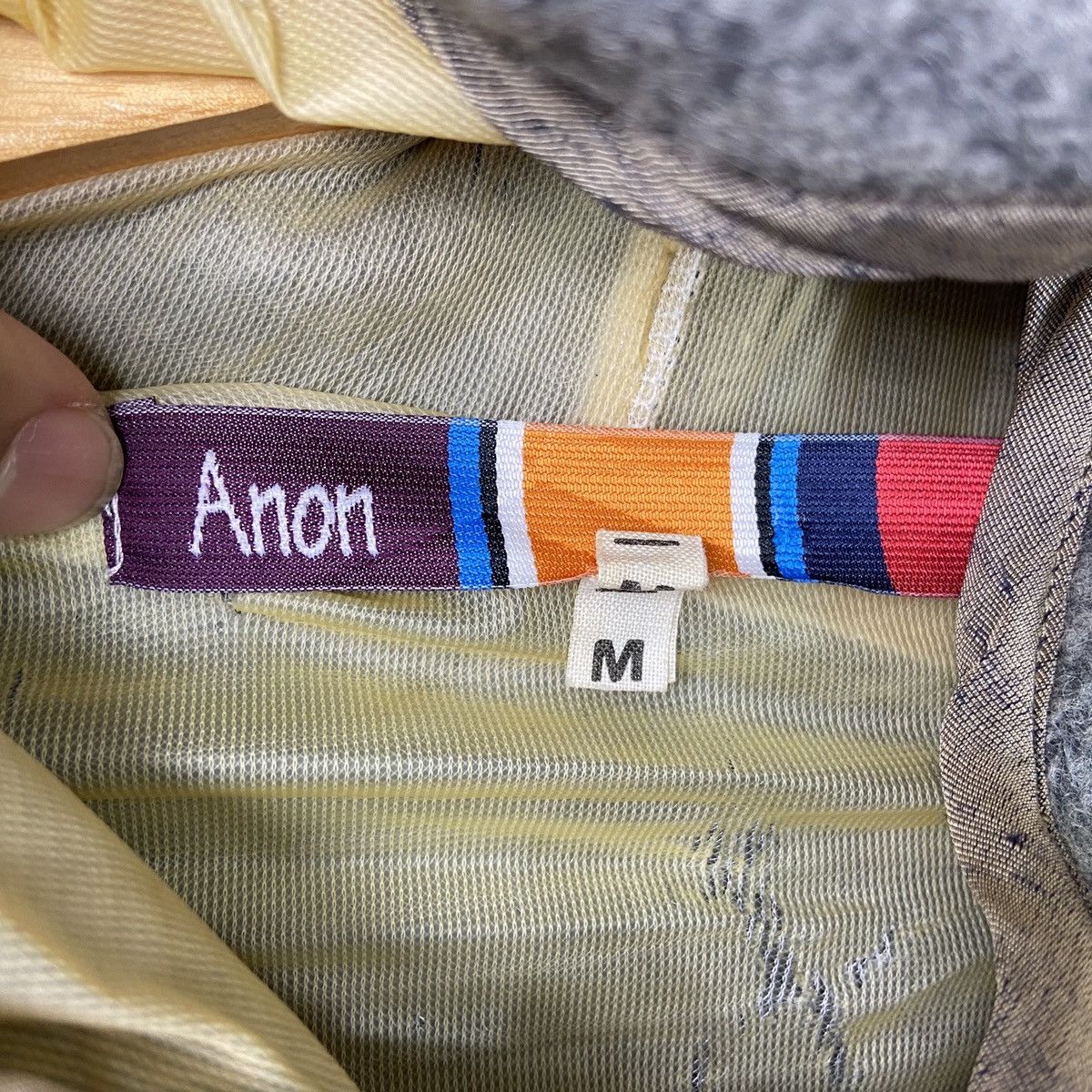 Other ANON Made In England Fleece Hoodies British Brand Riri Zip Size US M / EU 48-50 / 2 - 6 Thumbnail