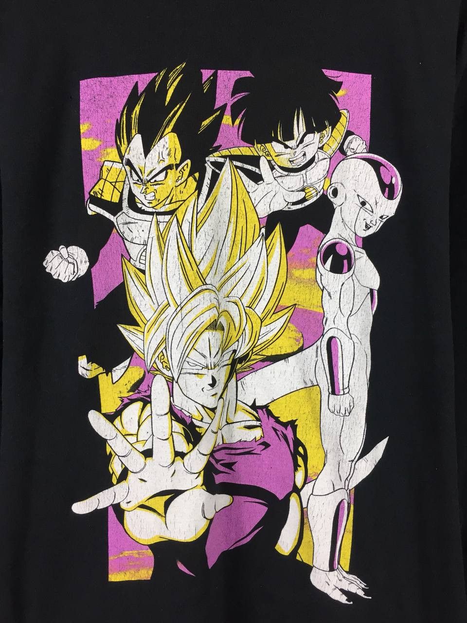Anime Dragon Ball Z Anime Vegeta Goku Fierza Trunks Graphic Tee Size US XL / EU 56 / 4 - 3 Thumbnail